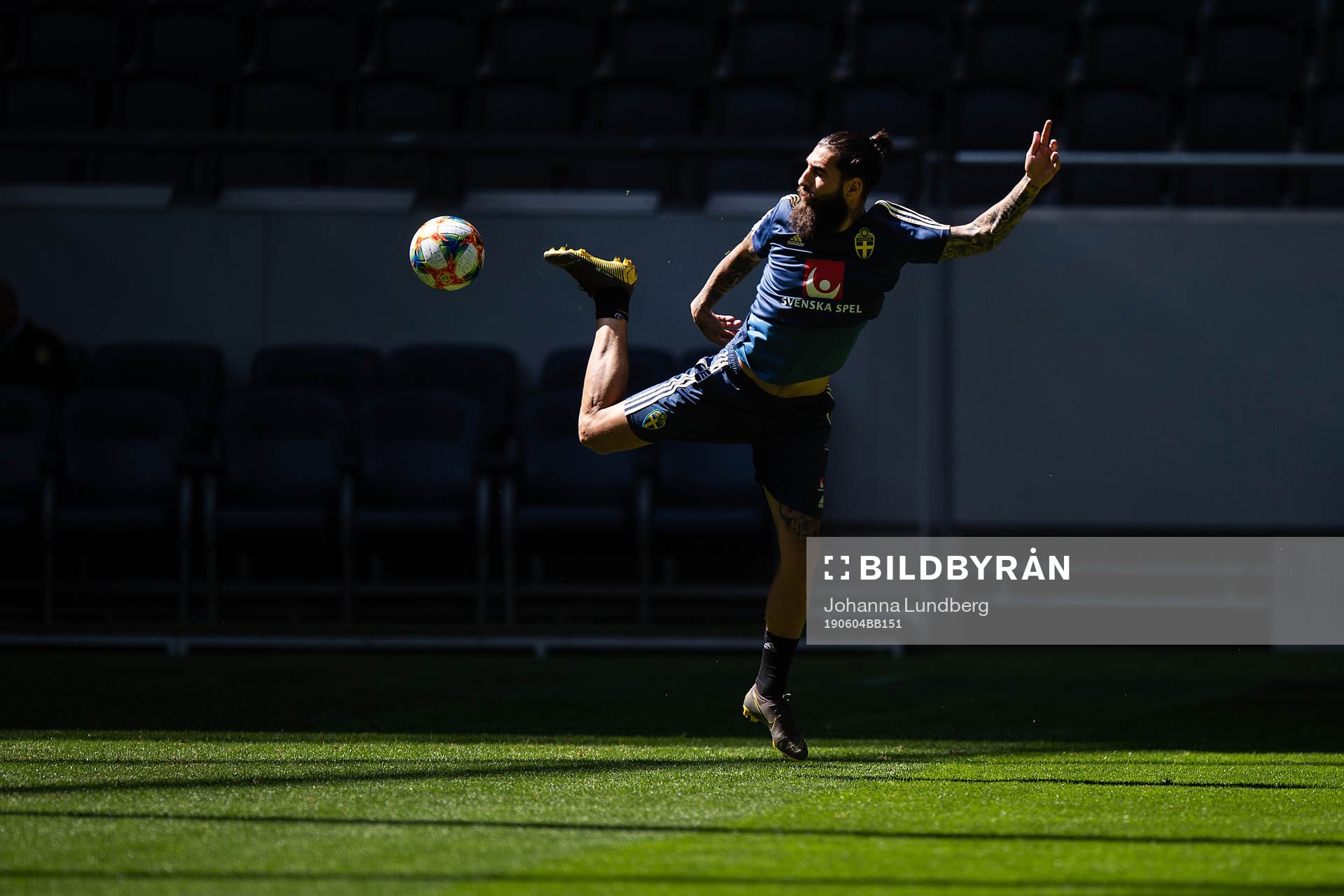 Jimmy Durmaz of the Swedish national football team