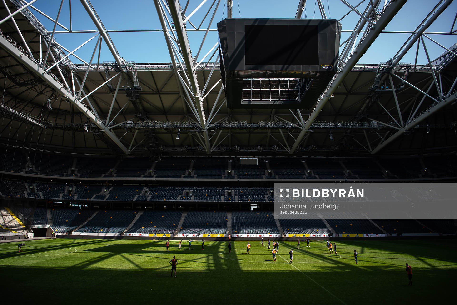 General view of Friends arena
