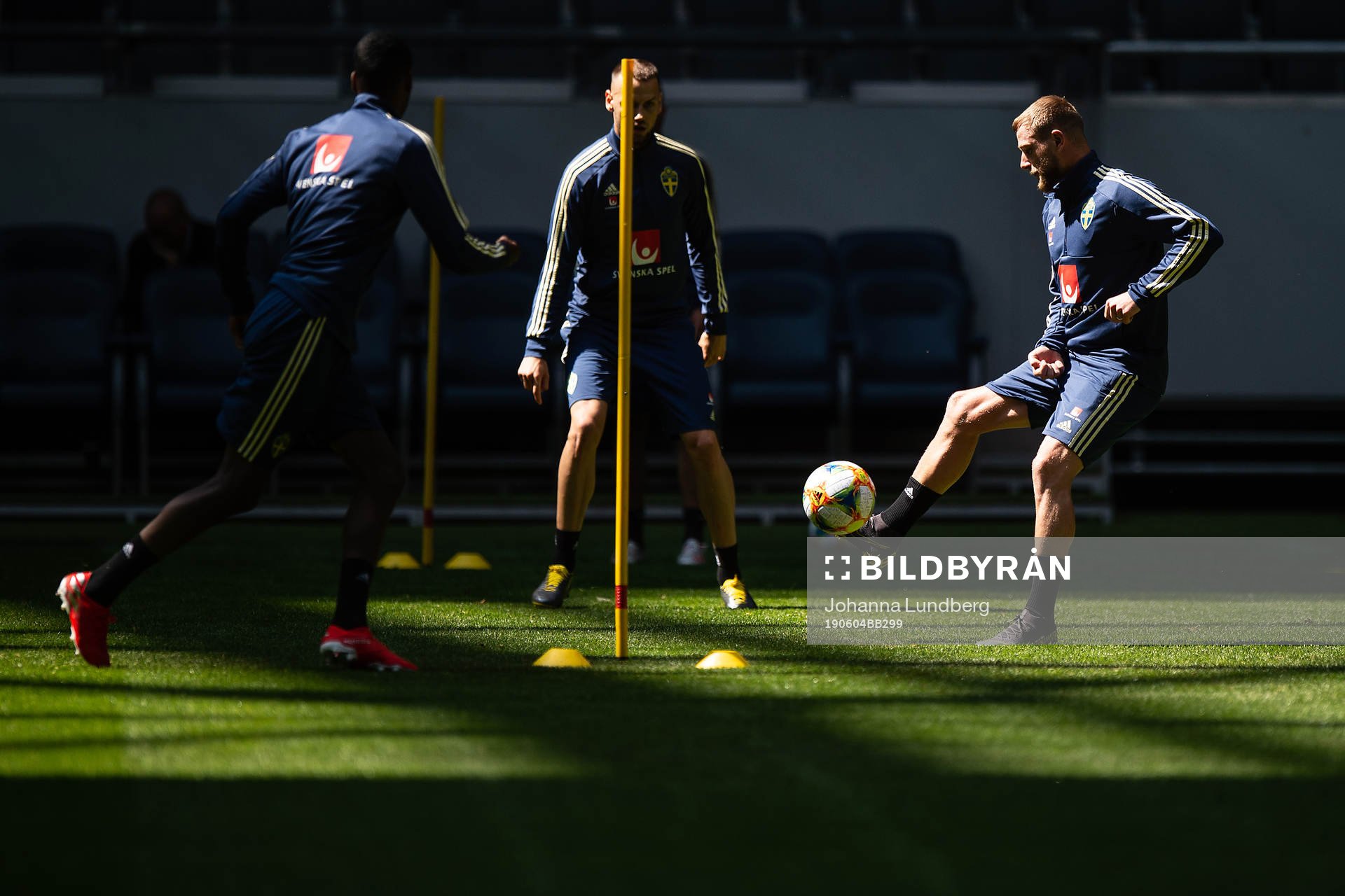 John Guidetti of the Swedish national football team