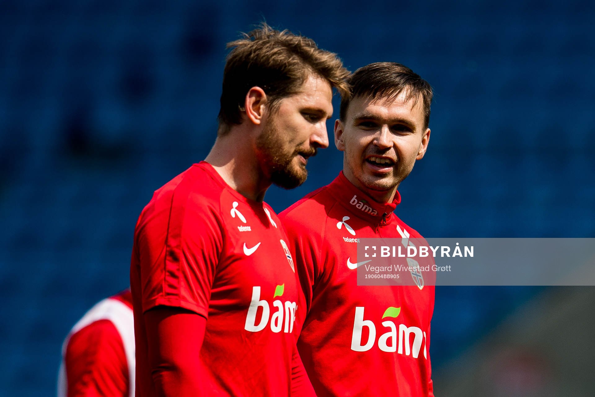 Stefan Strandberg and Ole Kristian Selnæs of Norway