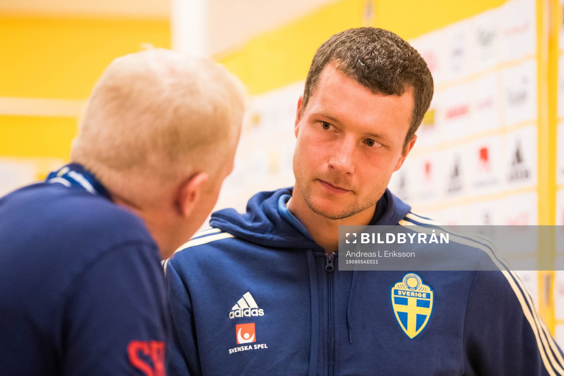 Jakob Johansson of the Swedish national football team
