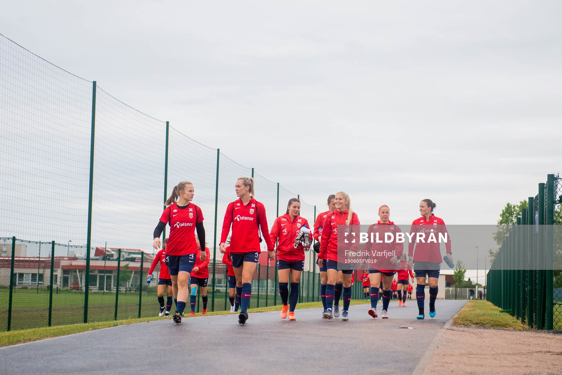 Goalkeeper Oda Maria Hove Bogstad, Stine Hovland, Cecilie