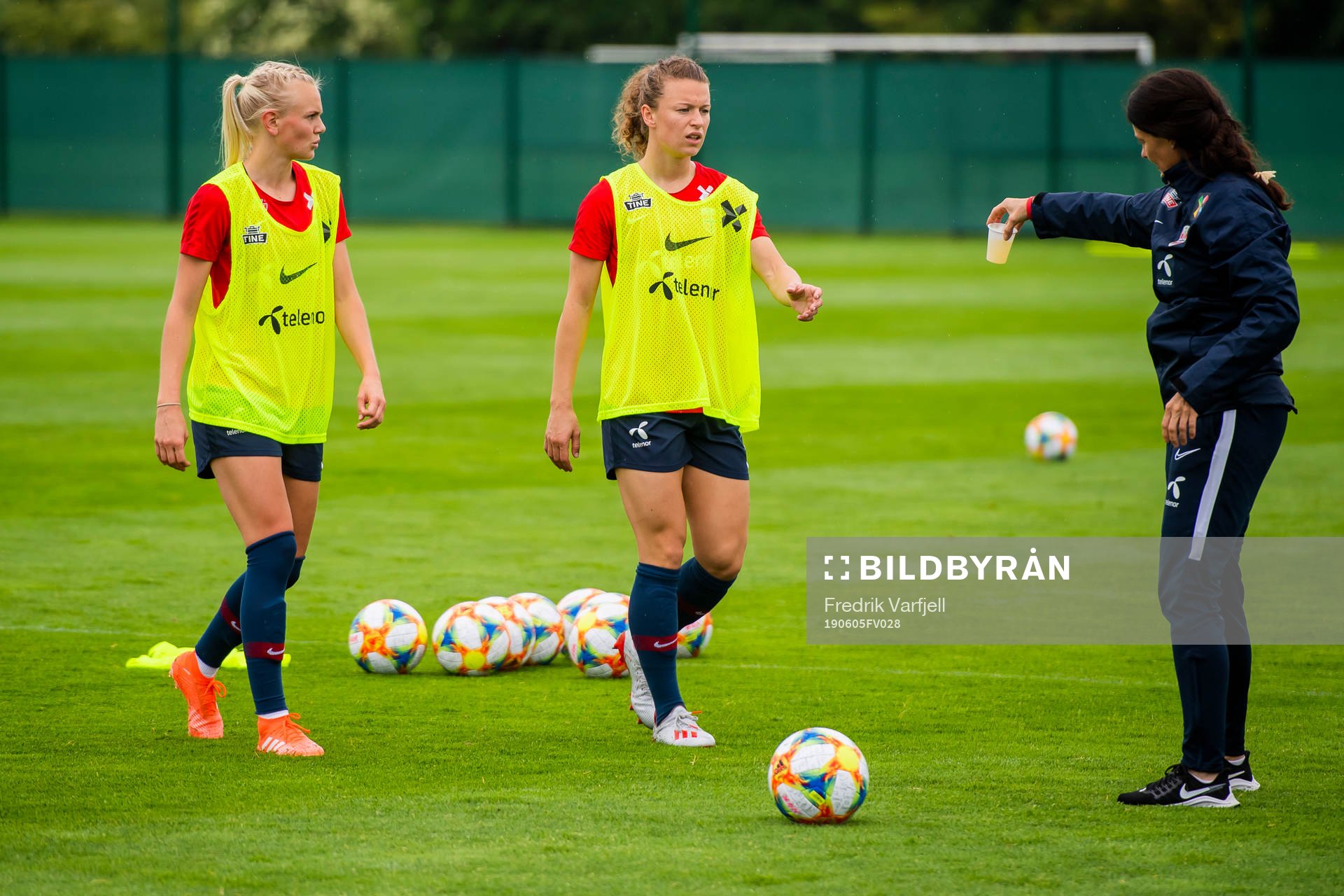 Karina Sævik, Synne Skinnes Hansen of Norway and Margareta