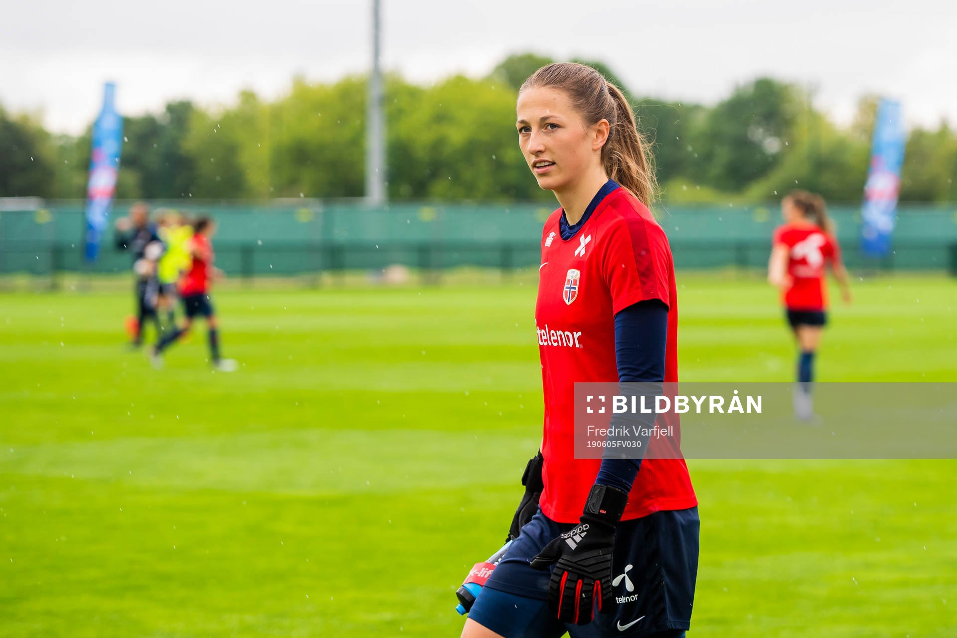 Goalkeeper Cecilie Hauståker Fiskerstrand of Norway