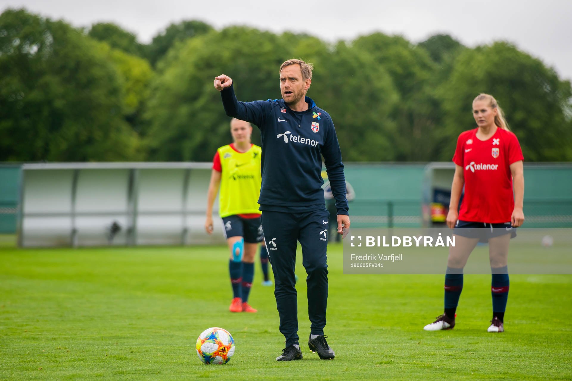 Martin Sjögren, head coach of Norway