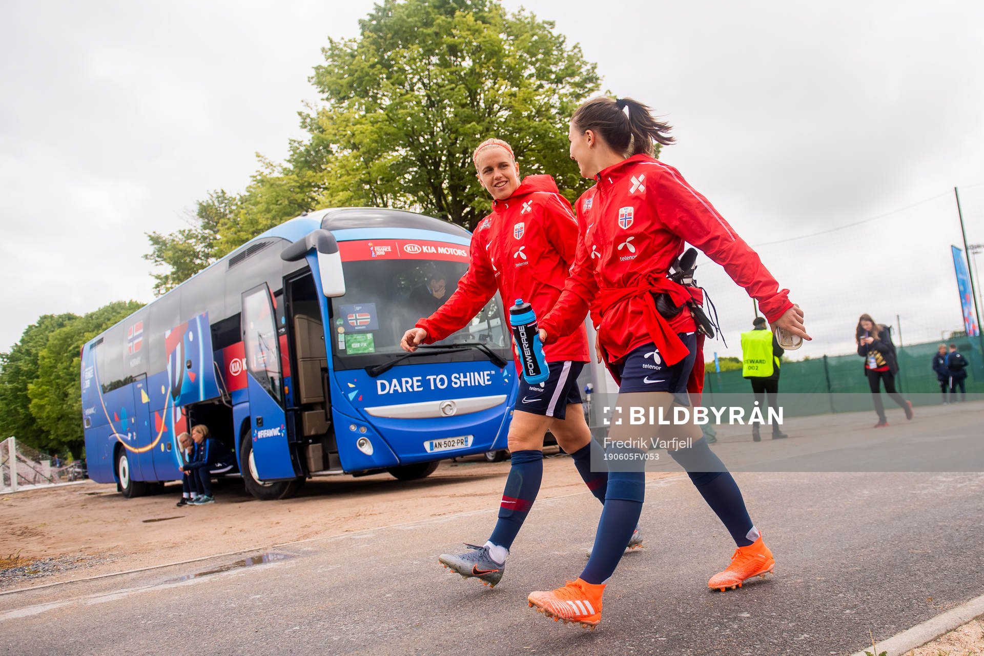 Elise Hove Thorsnes and Cecilie Redisch Kvamme of Norway