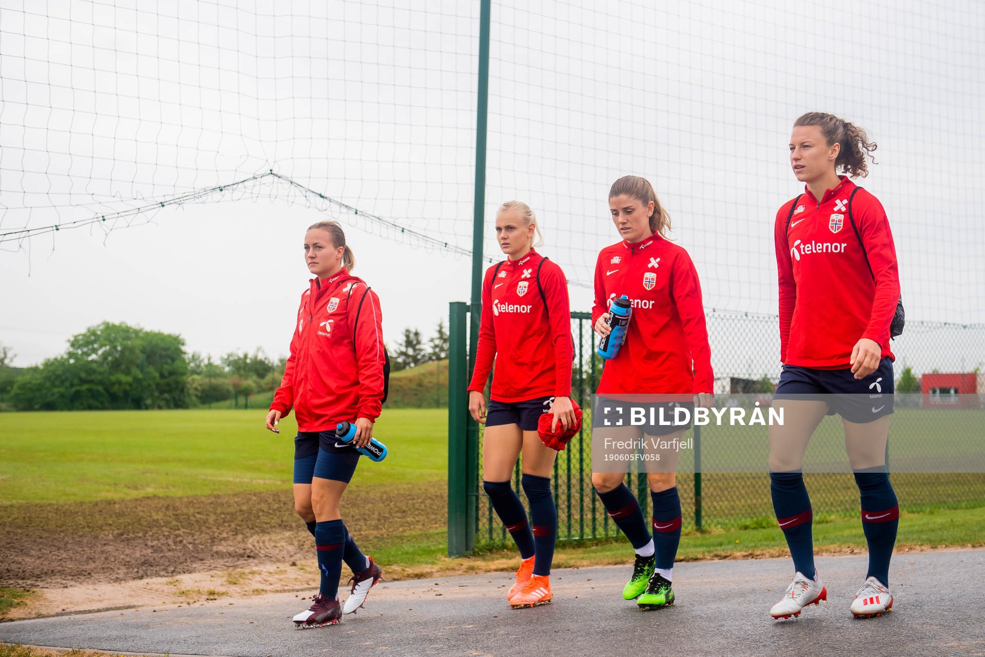 Kristine Minde, Karina Sævik, Maren Nævdal Mjelde and