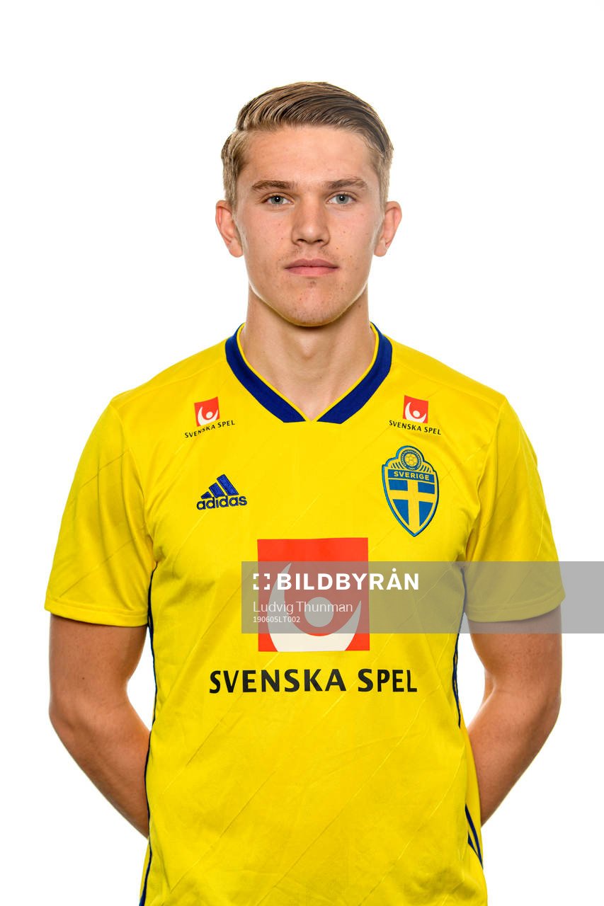 Viktor Gyökeres of the Swedish Under-21 national football
