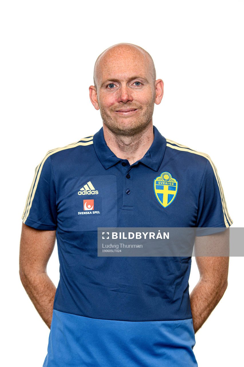 Andreas Janmyr, match analyst of the Swedish Under-21