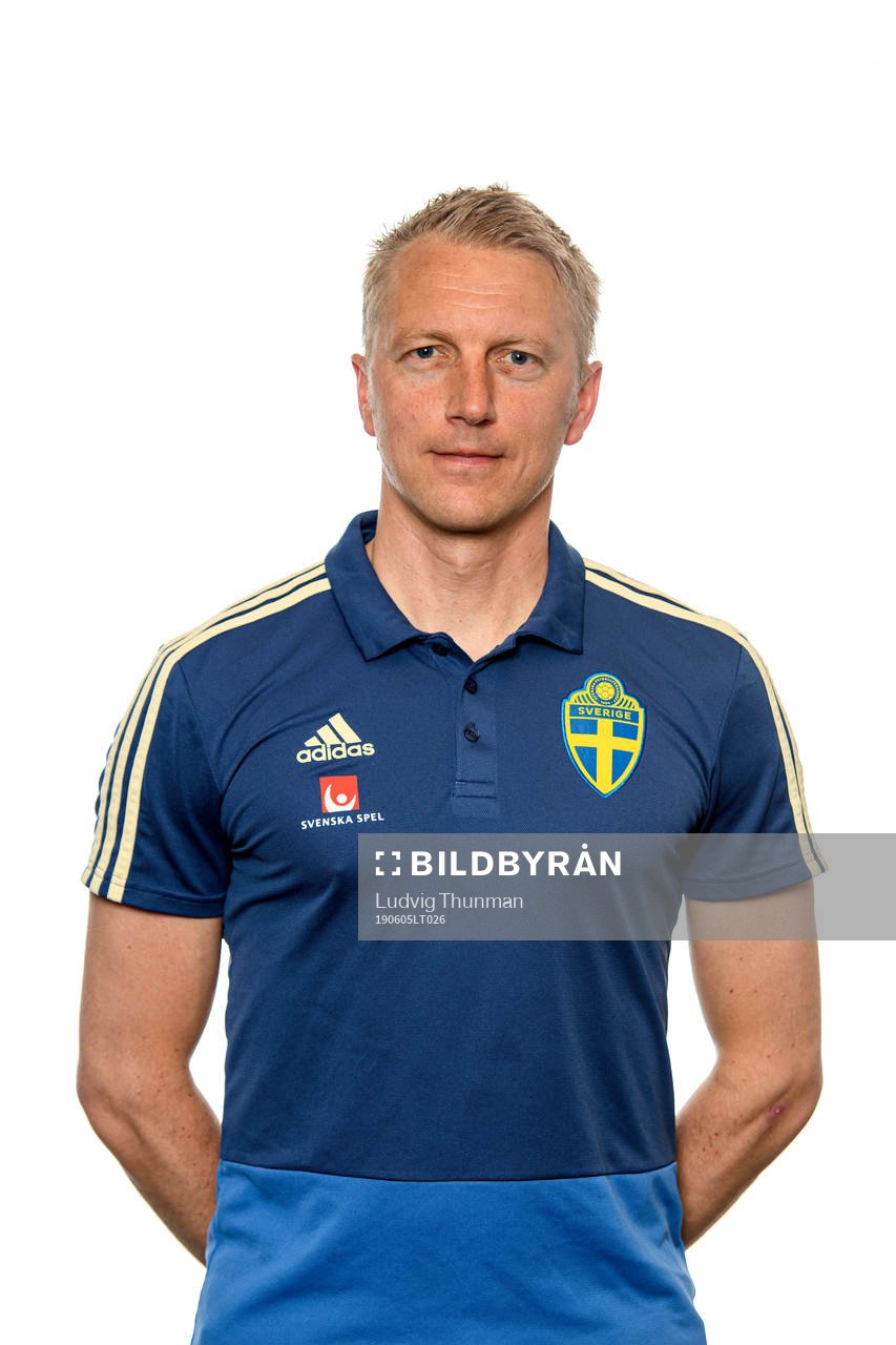 Niklas Egnell, fotball physio of the Swedish Under-21