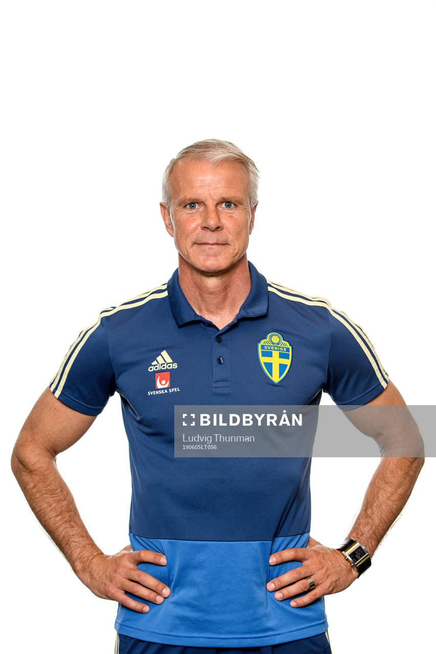 Roland Nilsson, head coach of the Swedish Under-21 national