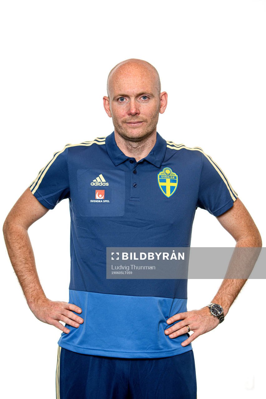 Andreas Janmyr, match analyst of the Swedish Under-21
