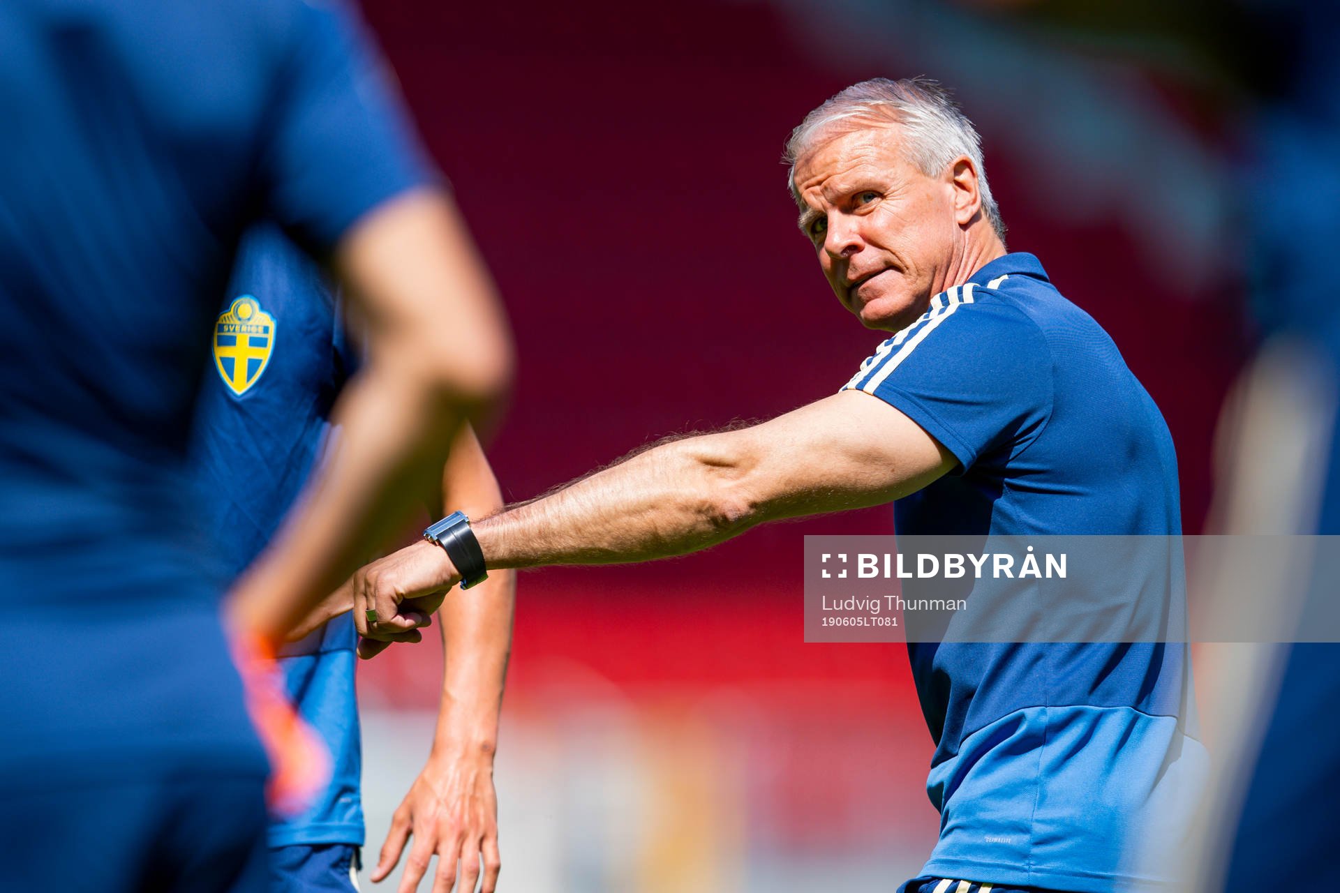 Roland Nilsson, head coach