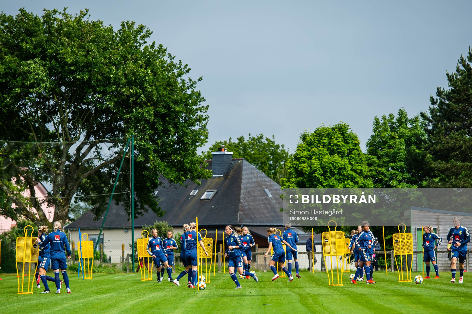 Players of Swedish women national football team