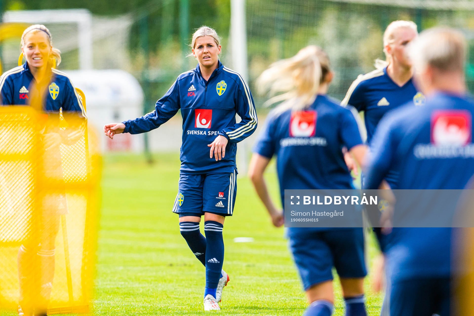 Olivia Schough of Sweden of Swedish national women football