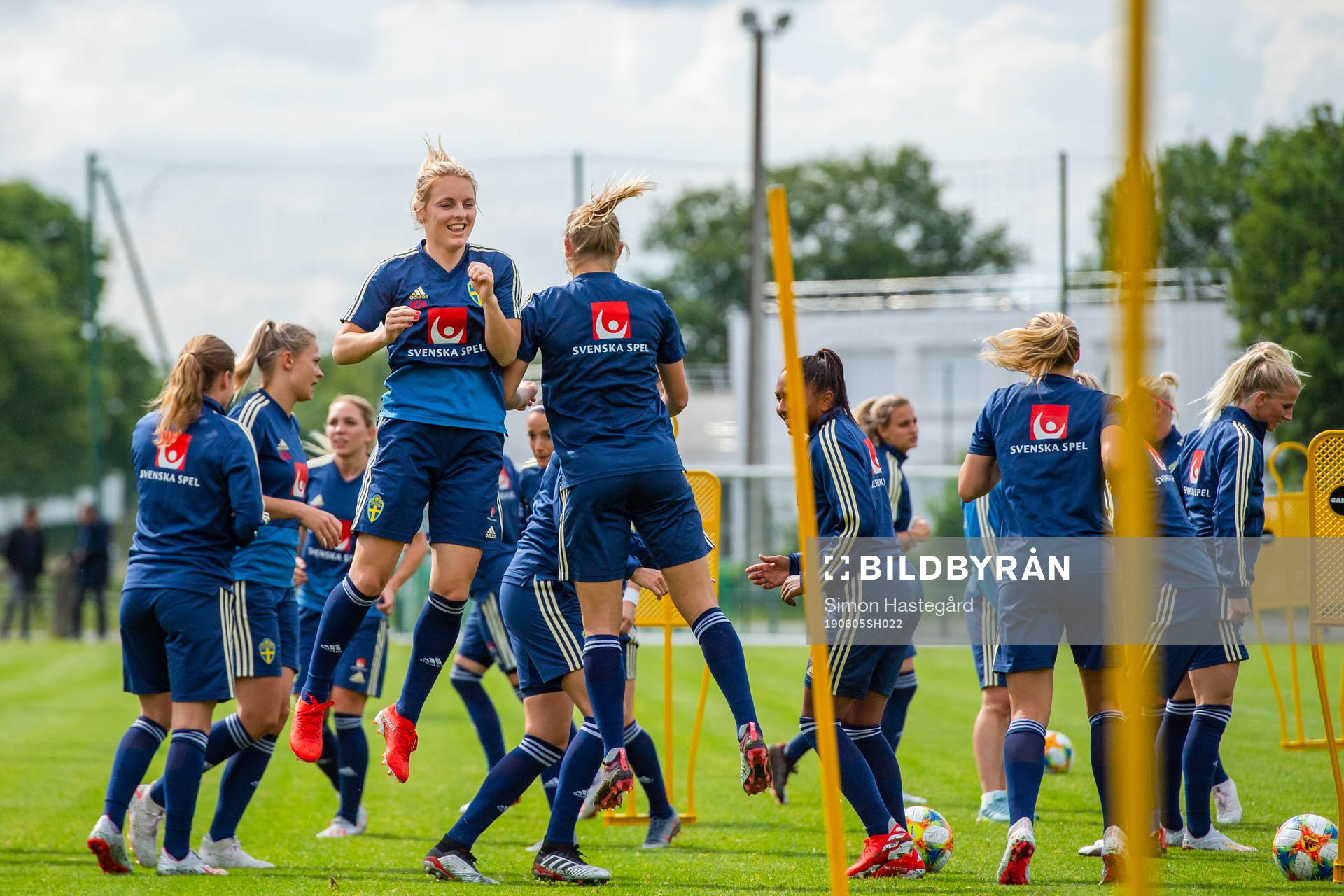 Mimmi Larsso of Swedish national women football team