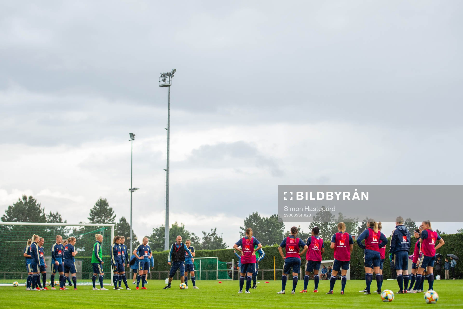 Players of Swedish national women football team