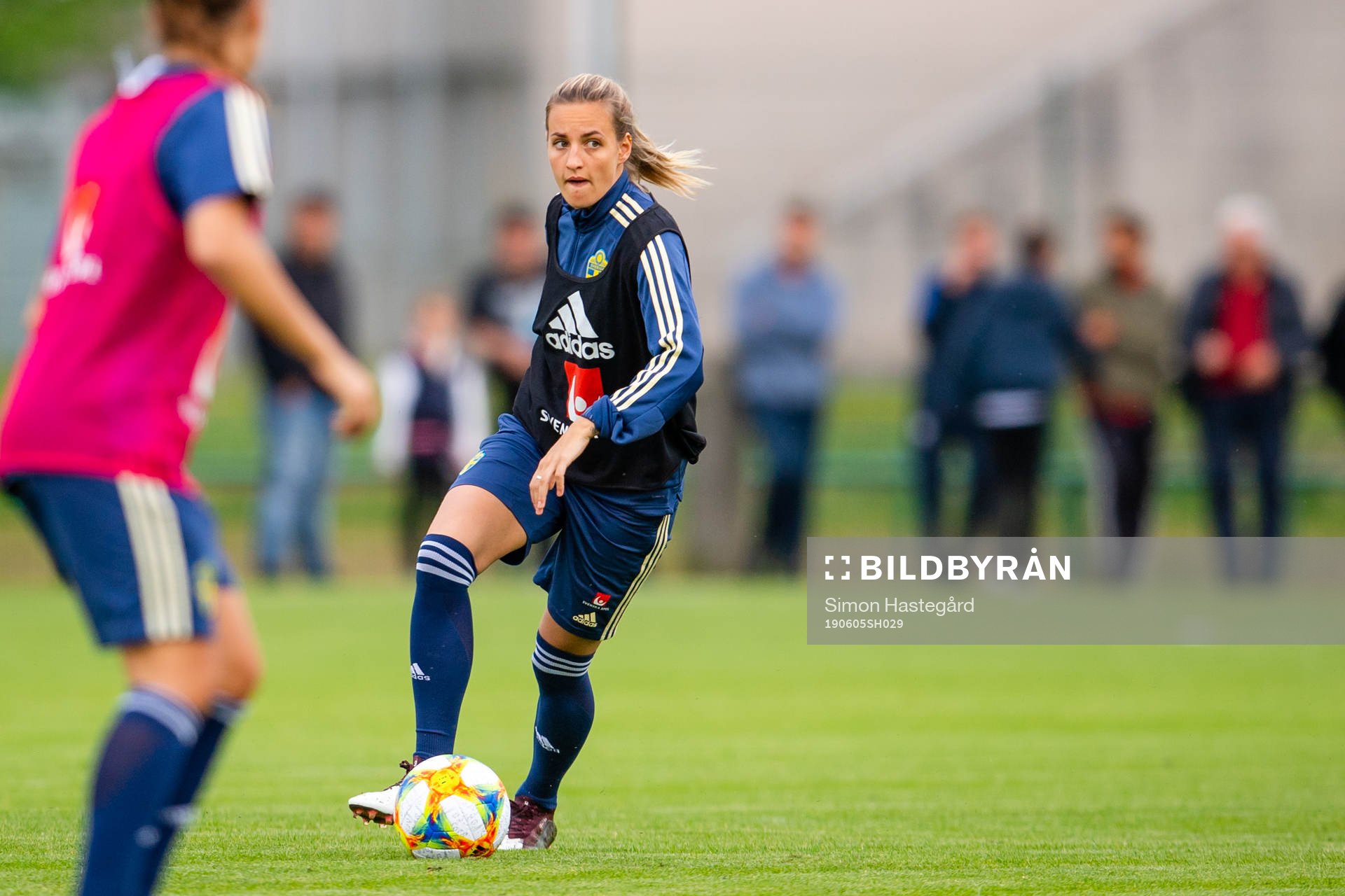 Nathalie Björn of Swedish national women football team