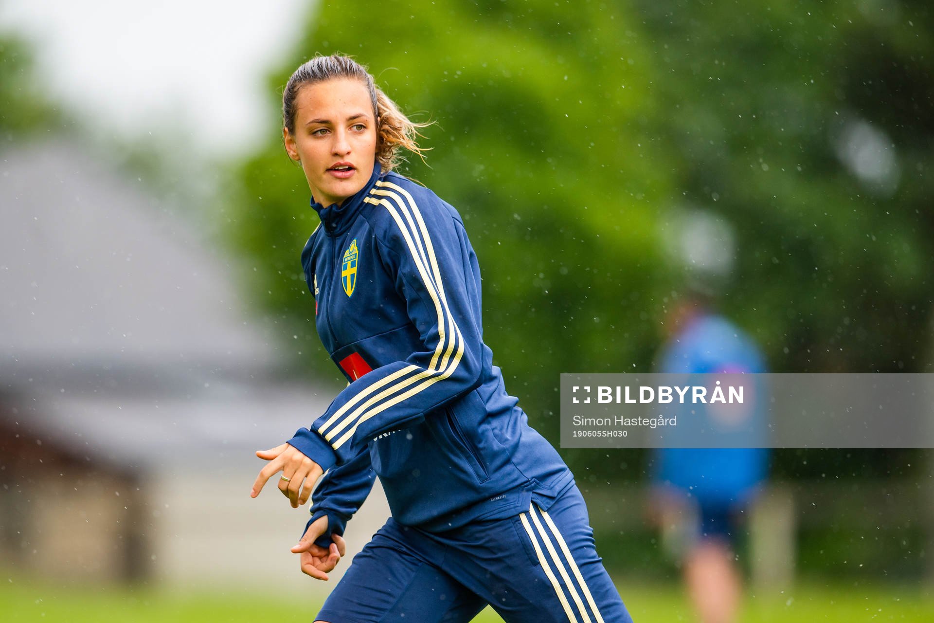 Nathalie Björn of Swedish national women football team