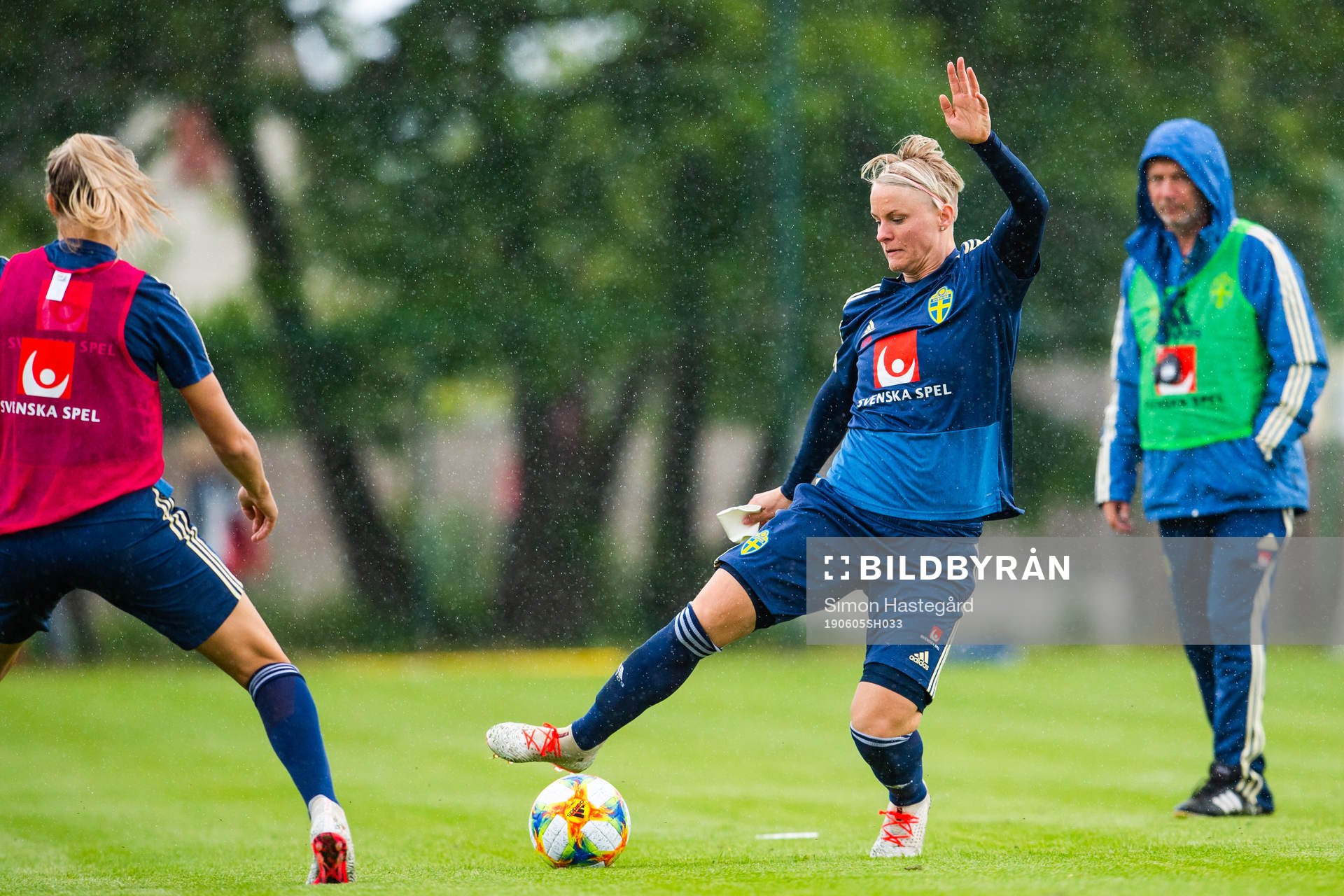Nilla Fischer of Swedish national women football team