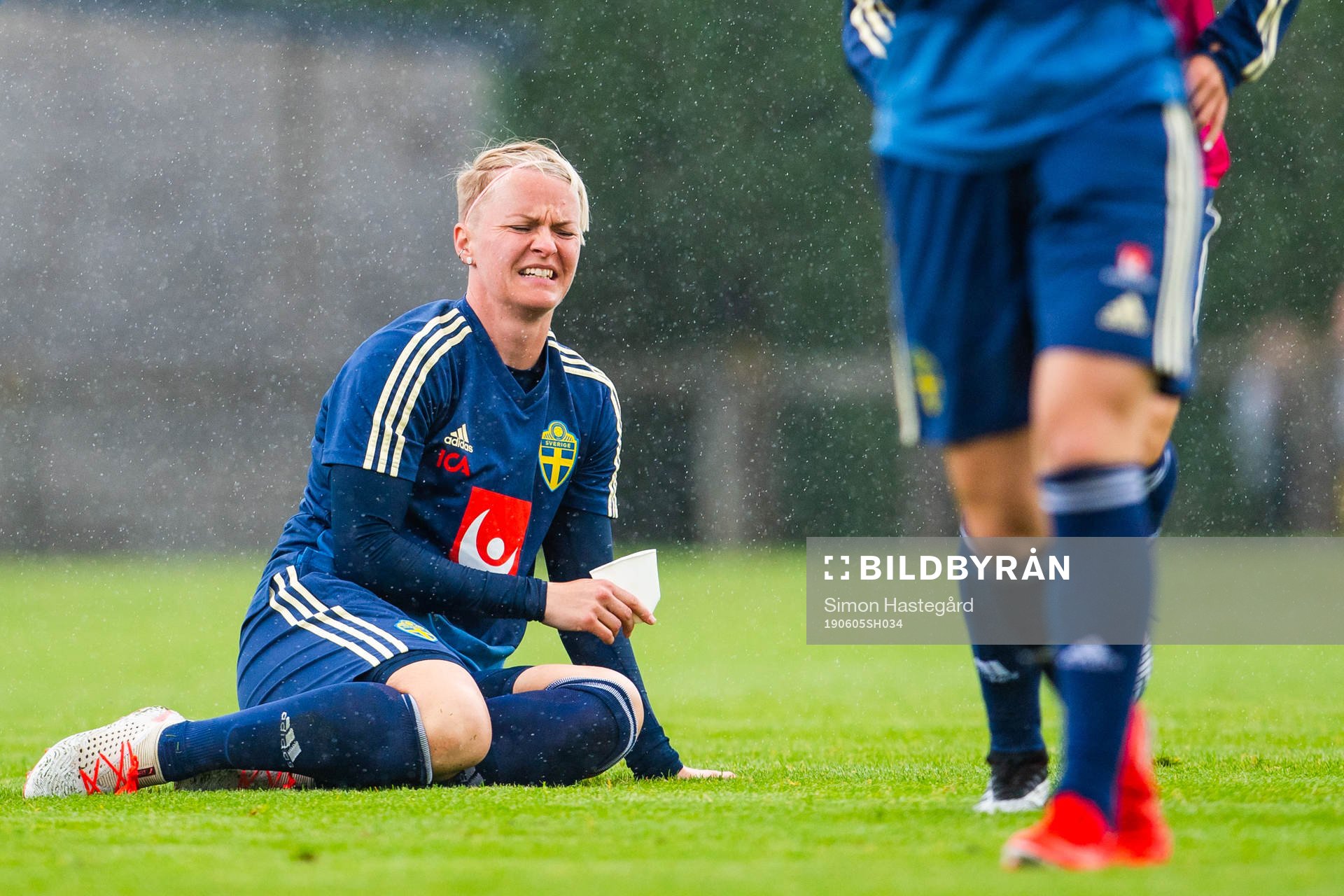 Nilla Fischer of Swedish national women football team in