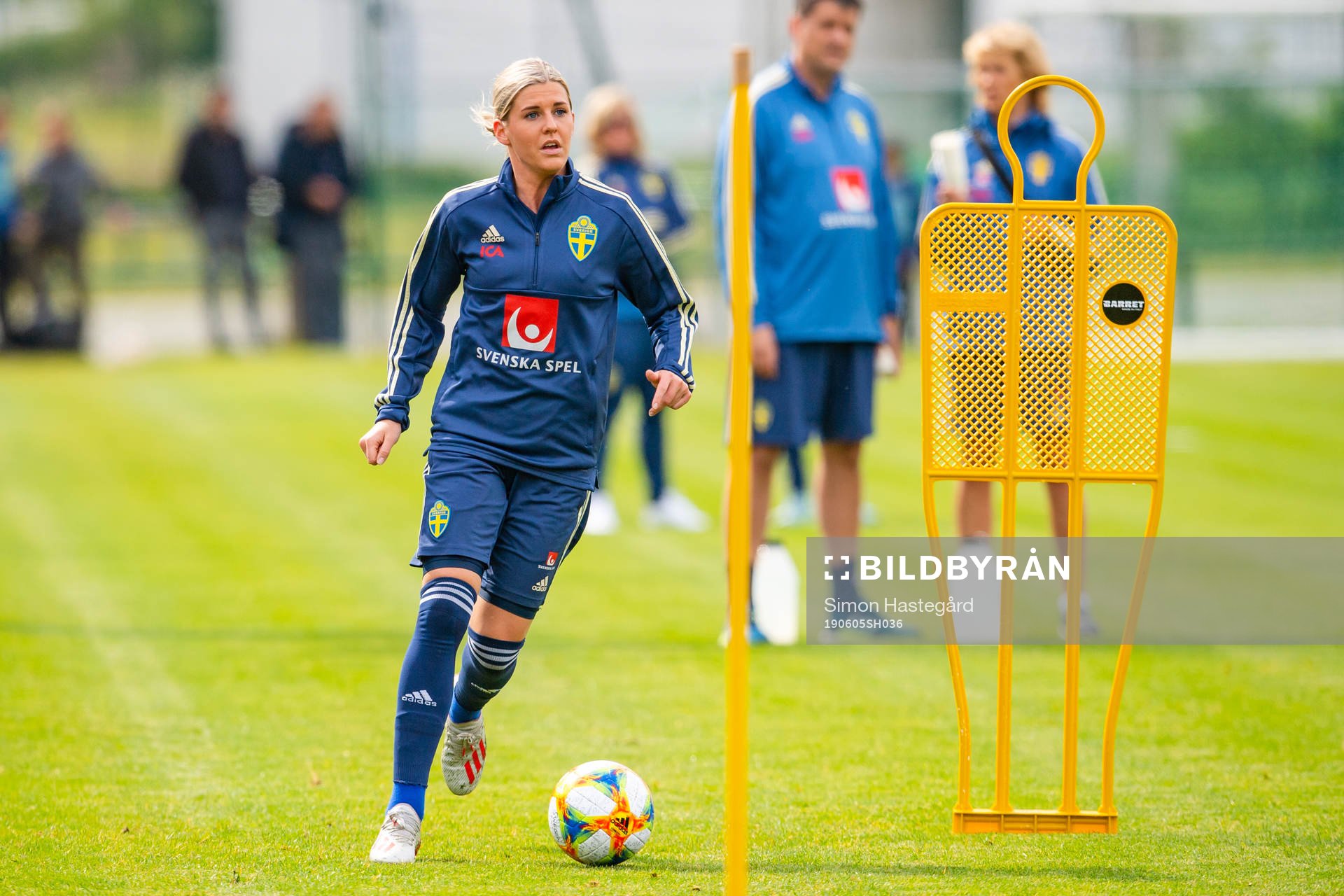 Olivia Schough of Swedish national women football team