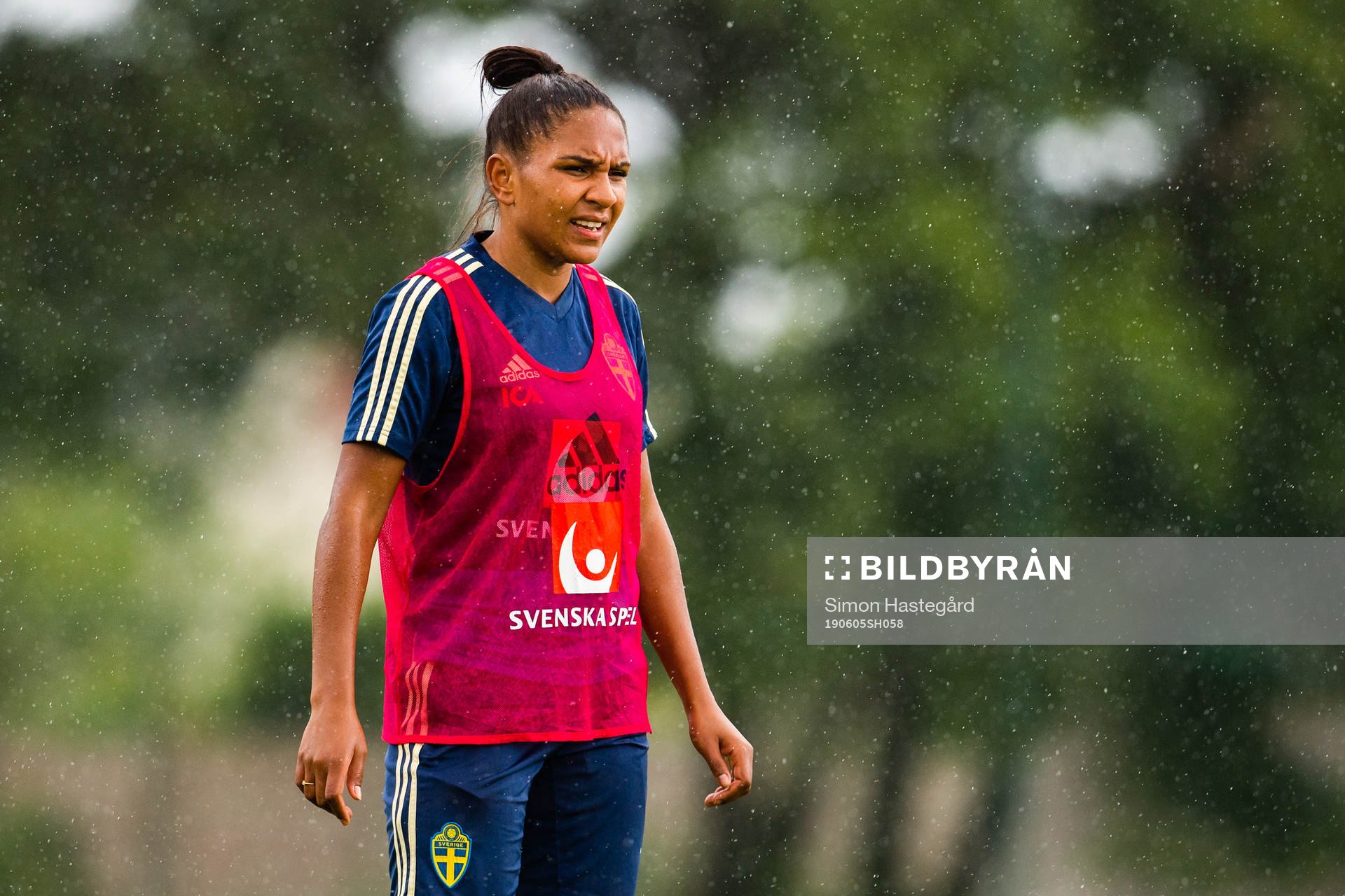 Madelen Janogy of Swedish national women football team