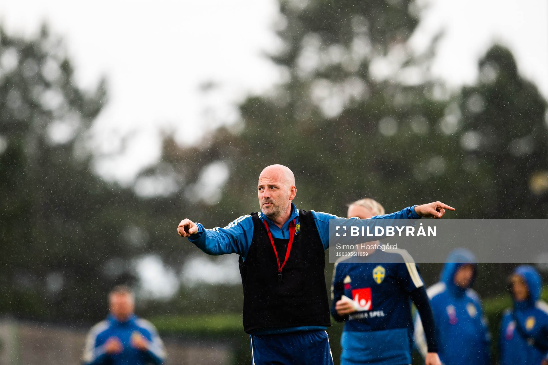 Magnus Wikman, assistant coach of Swedish national women