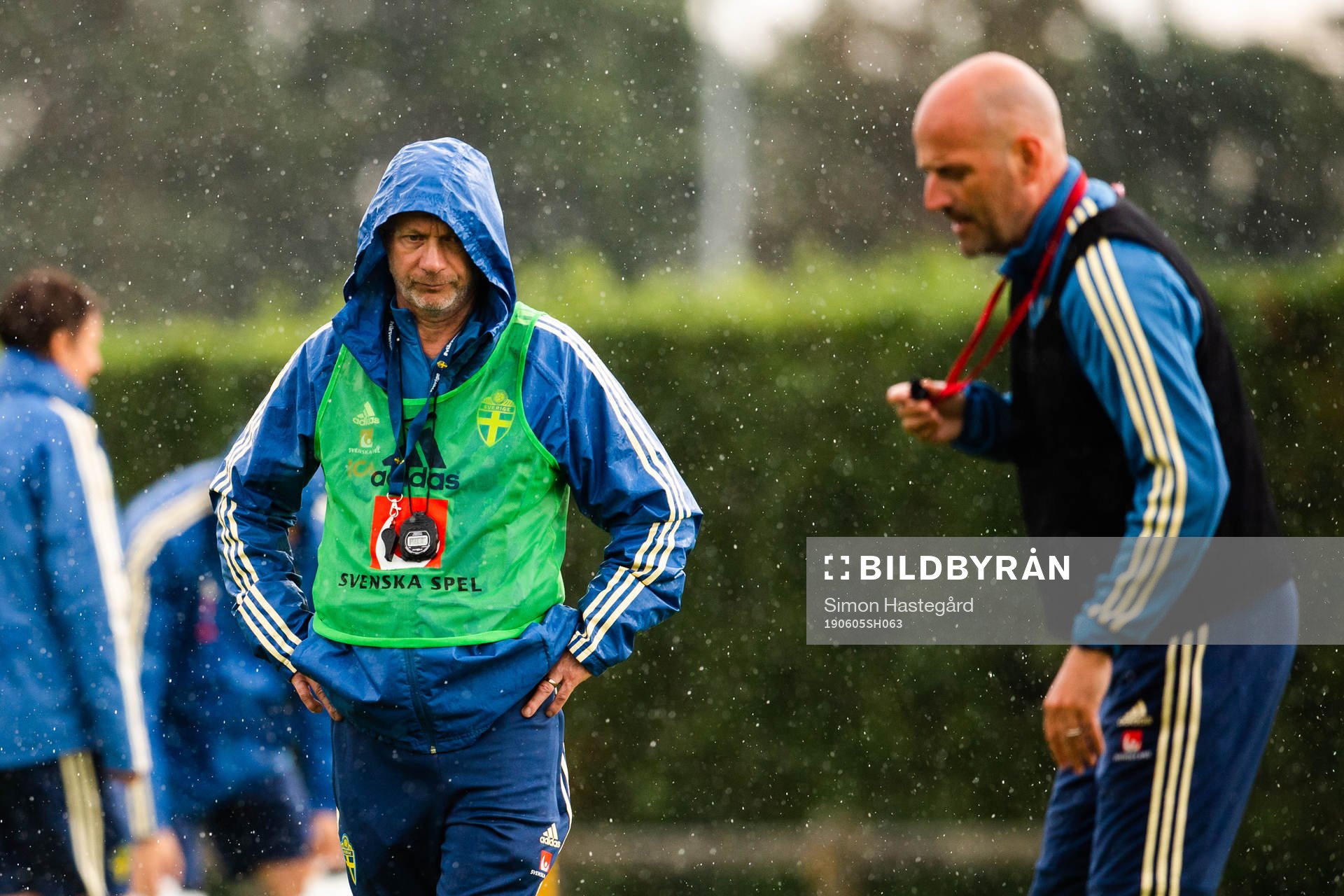 Peter Gerhardsson, Head coach and Magnus Wikman, assistant