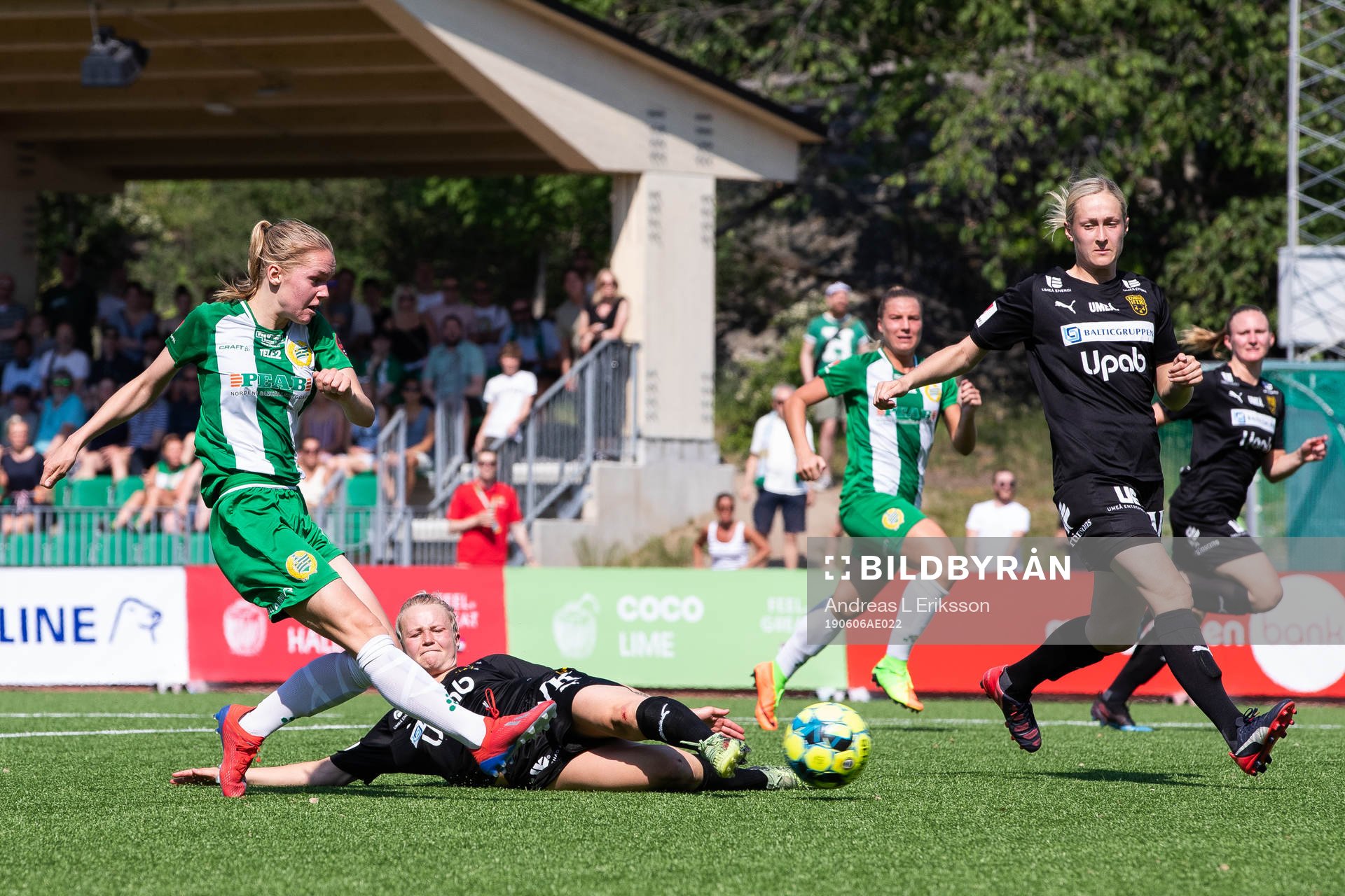 Hammarbys Hanna Lundkvist gör 2-0