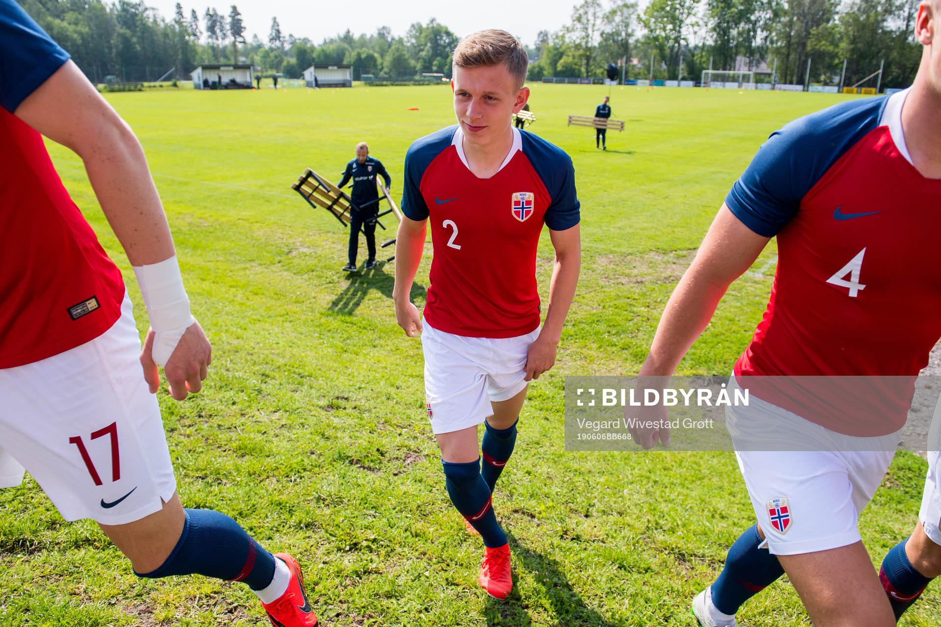 Marcus Holmgren Pedersen of Norway after a team photo shoot on June 6, 2019 in Tønsberg.