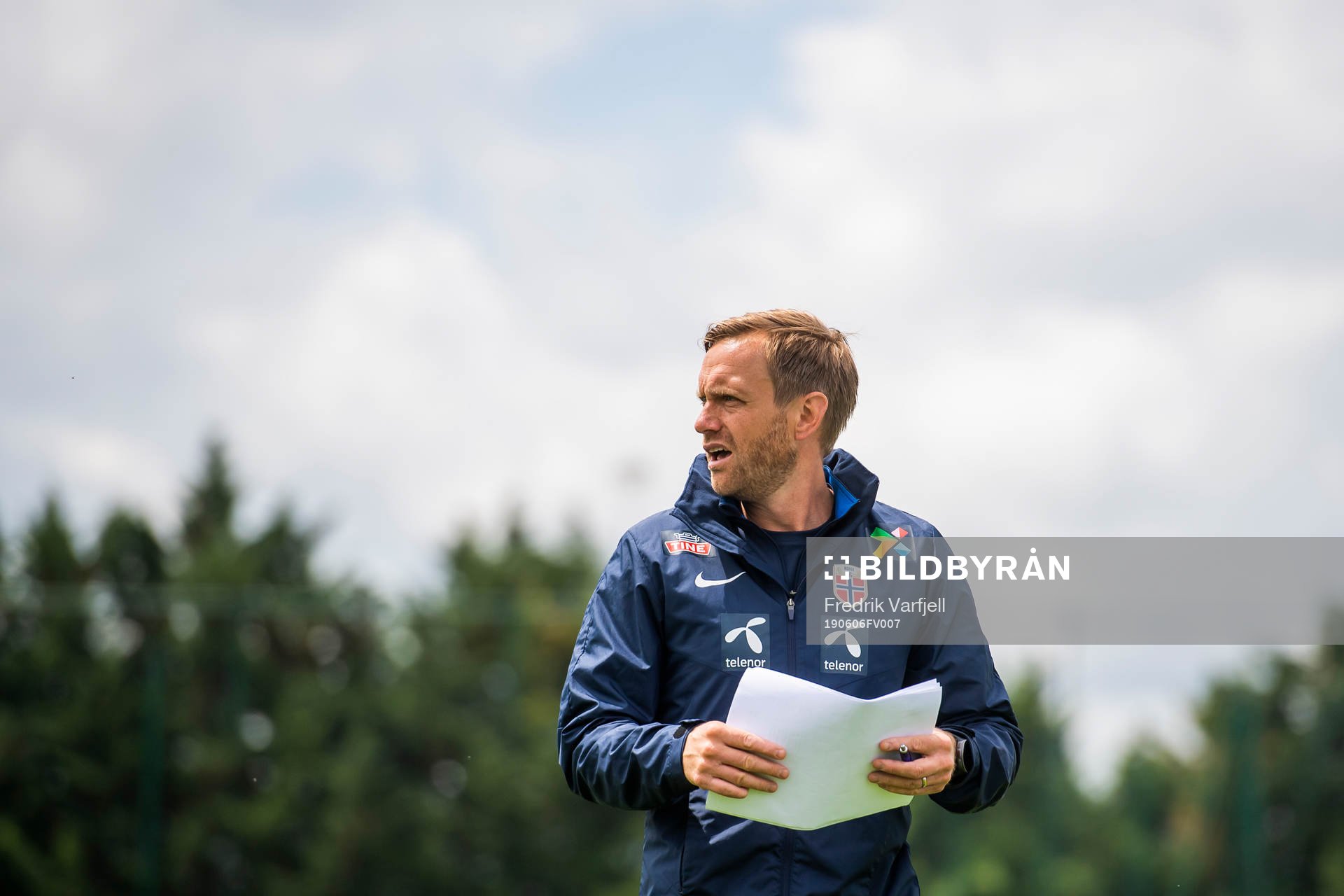 Martin Sjögren, head coach of Norway