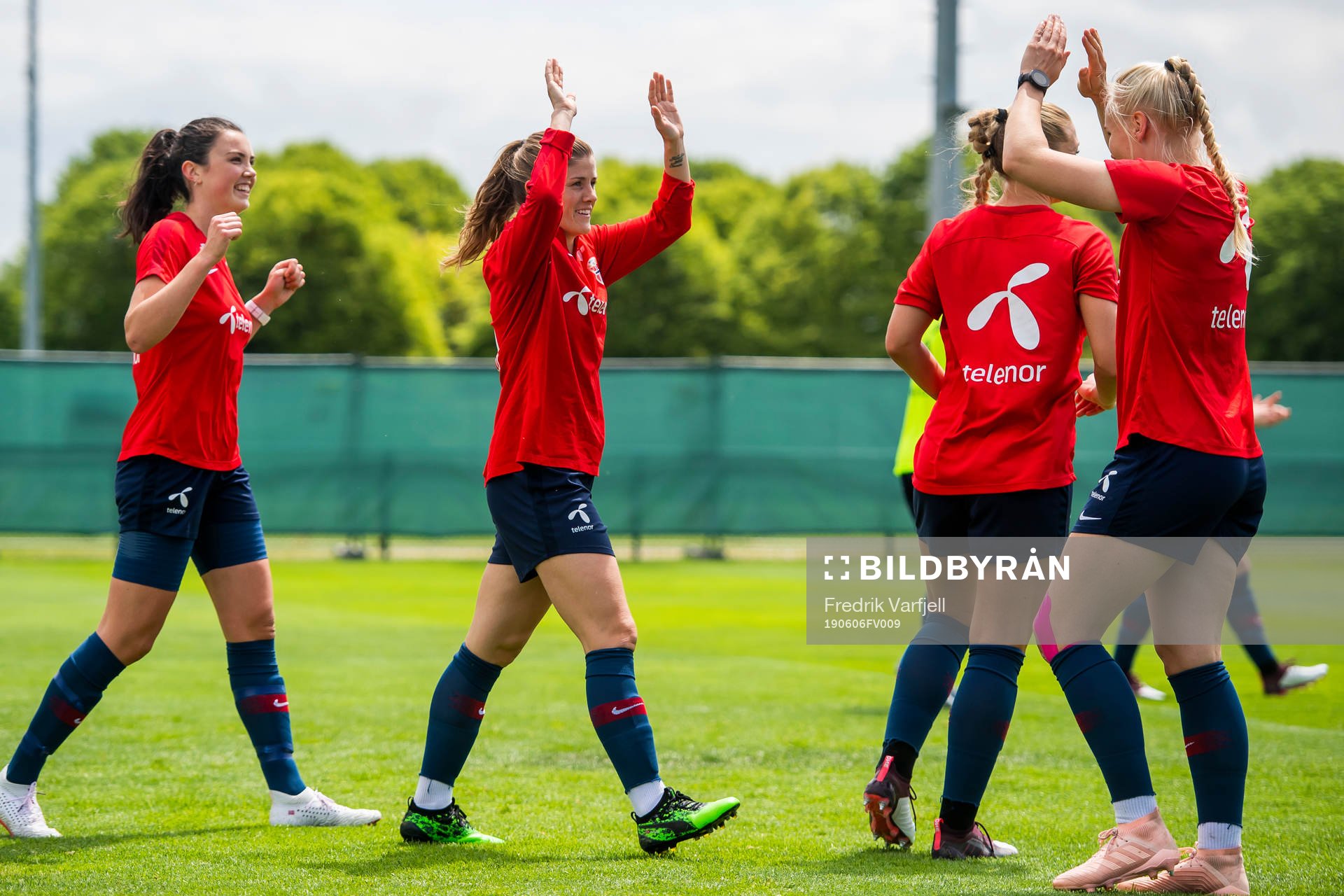 Ingrid Syrstad Engen, Maren Nævdal Mjelde and Maria
