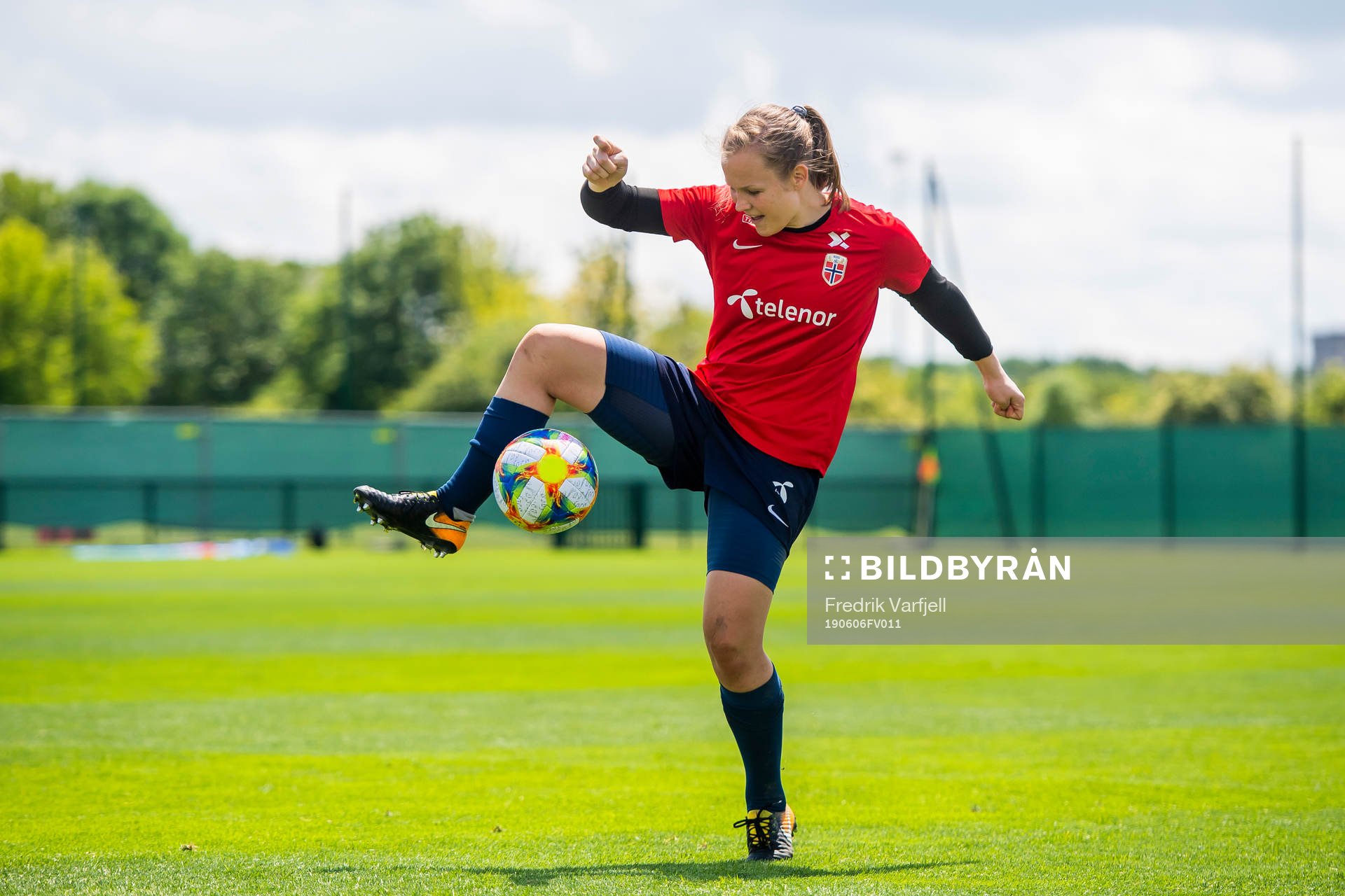Goalkeeper Oda Maria Hove Bogstad of Norway