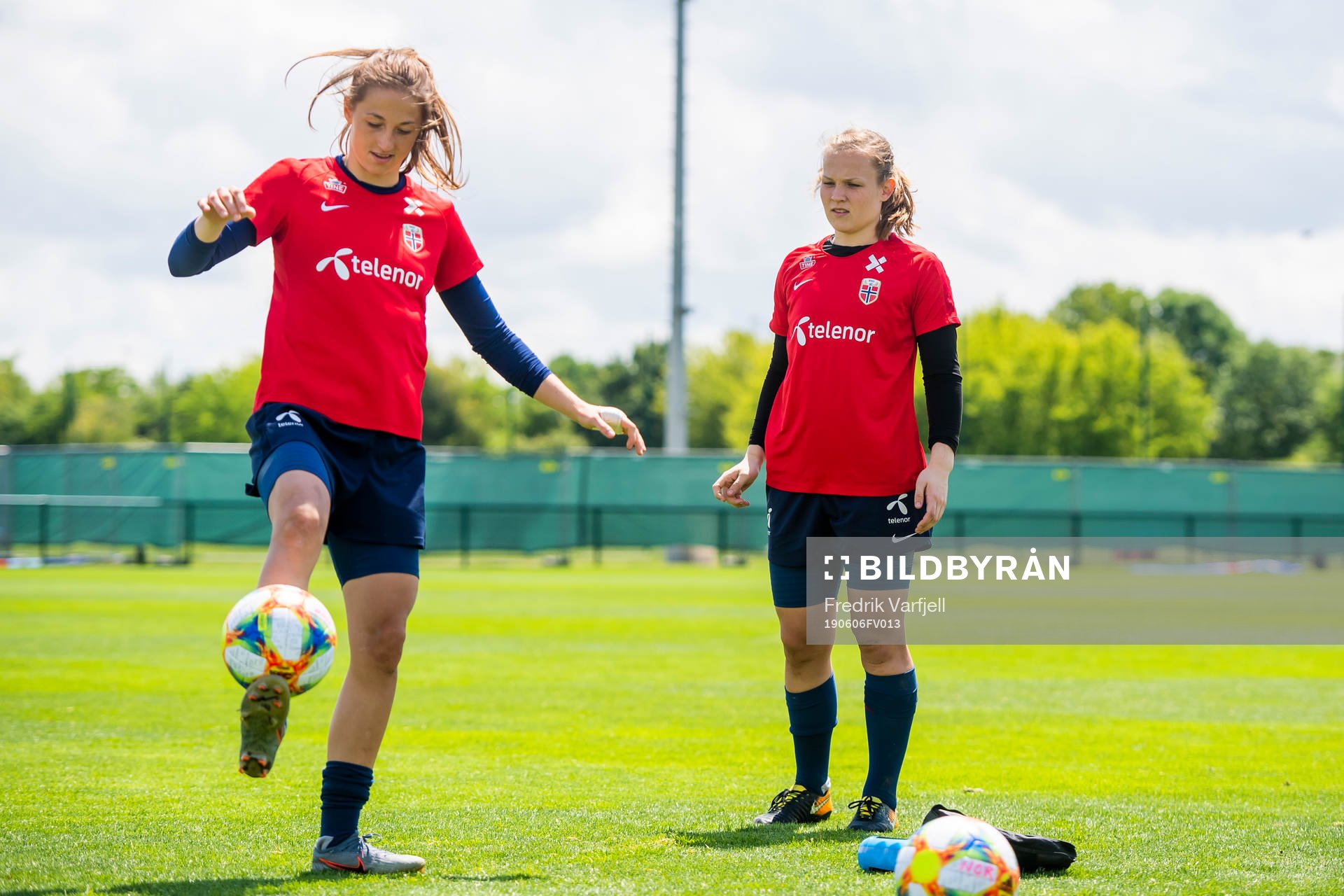 Goalkeeper Cecilie Hauståker Fiskerstrand and goalkeeper