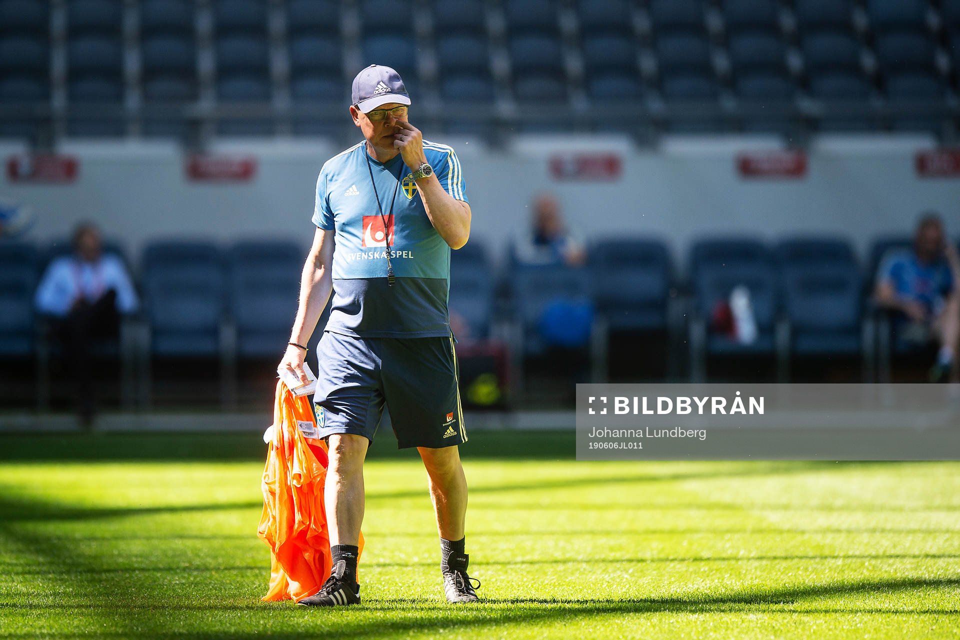 Head coach Janne Andersson of the Swedish national football