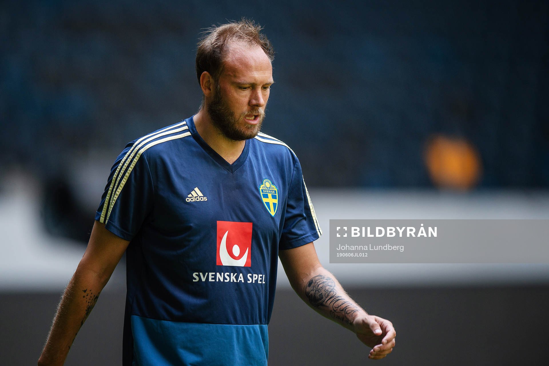Andreas Granqvist of the Swedish national football team
