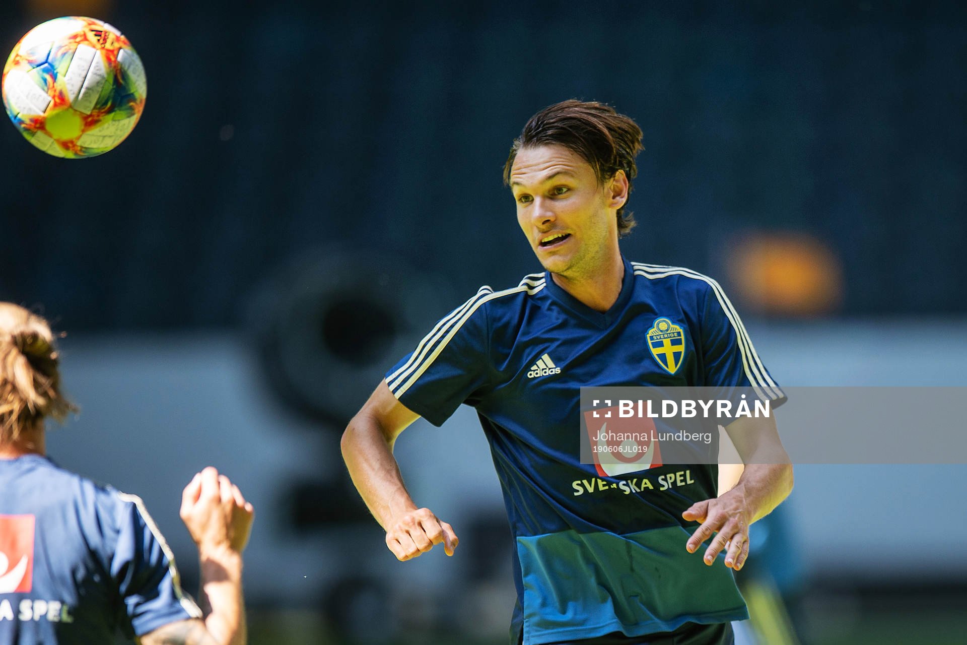 Albin Ekdal of the Swedish national football team