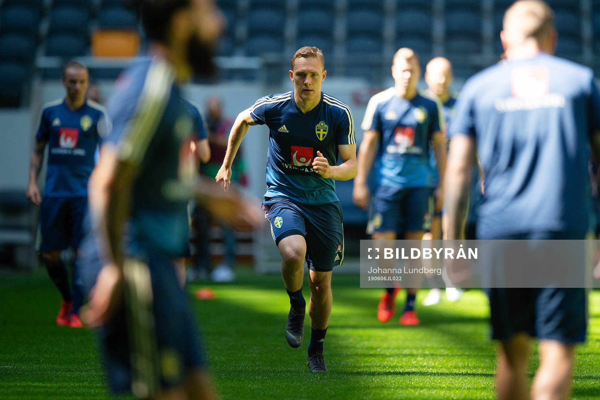 Ludwig Augustinsson of the Swedish national football team