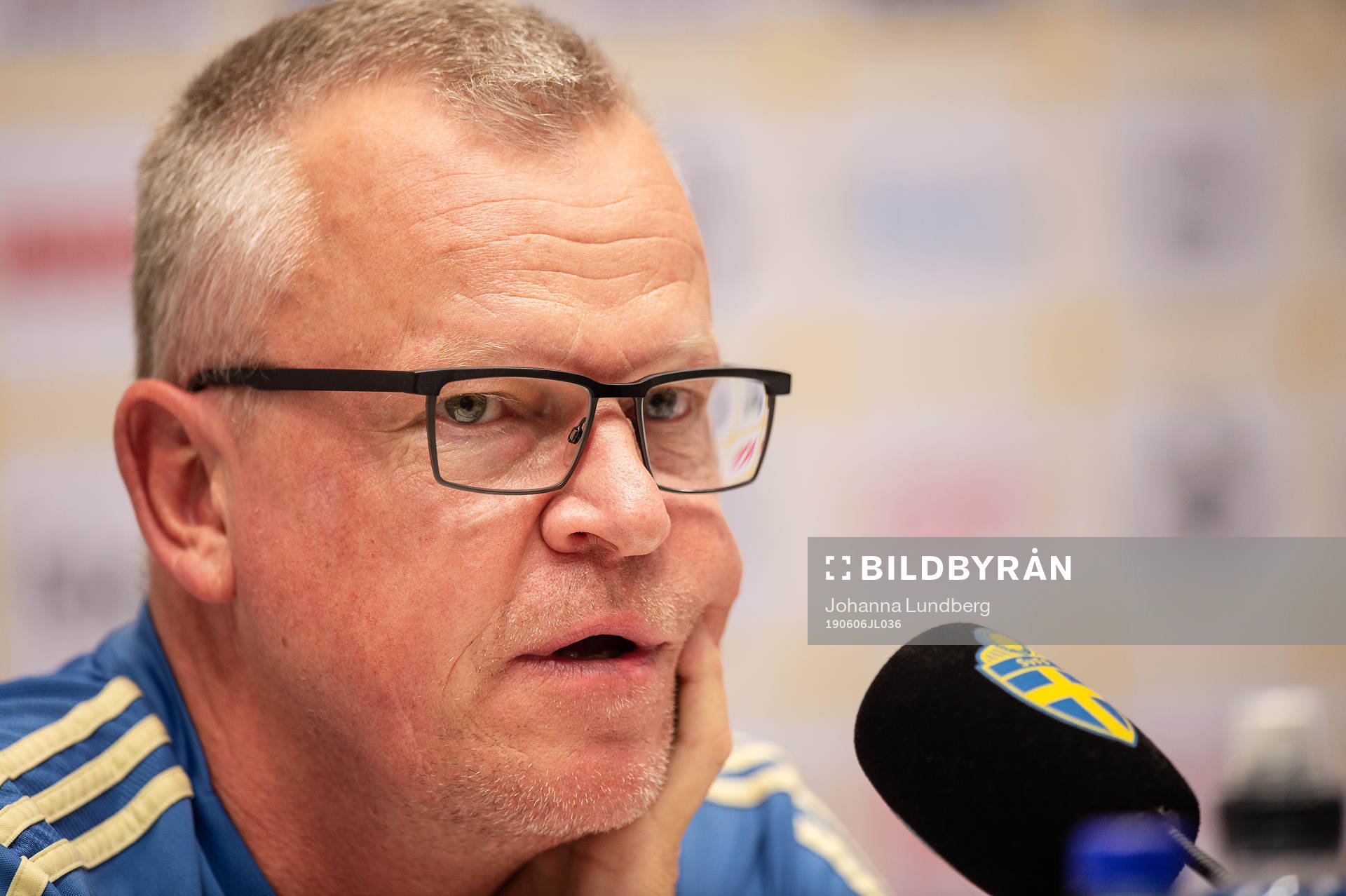 Head coach Janne Andersson of the Swedish national football