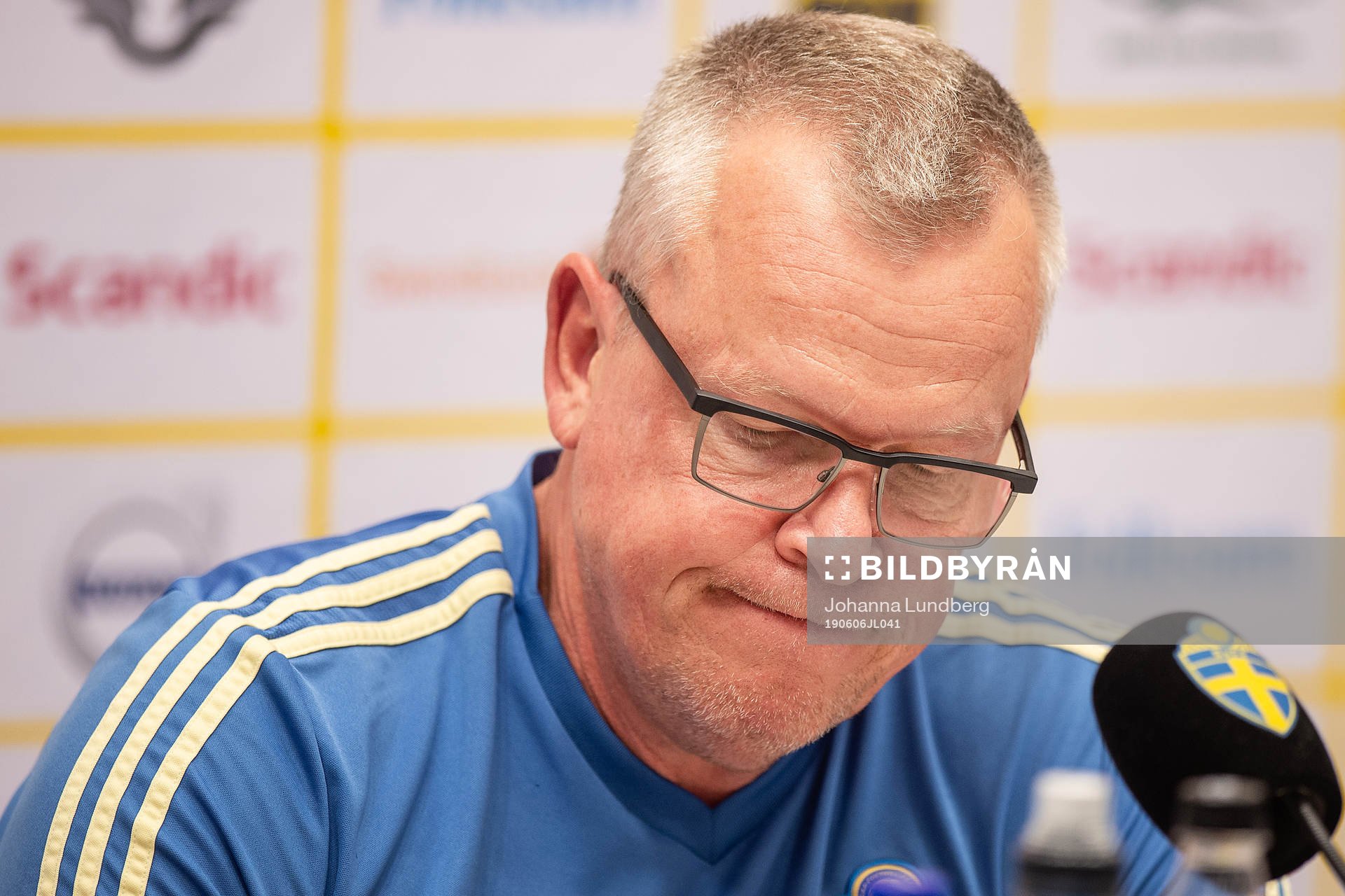 Head coach Janne Andersson of the Swedish national football