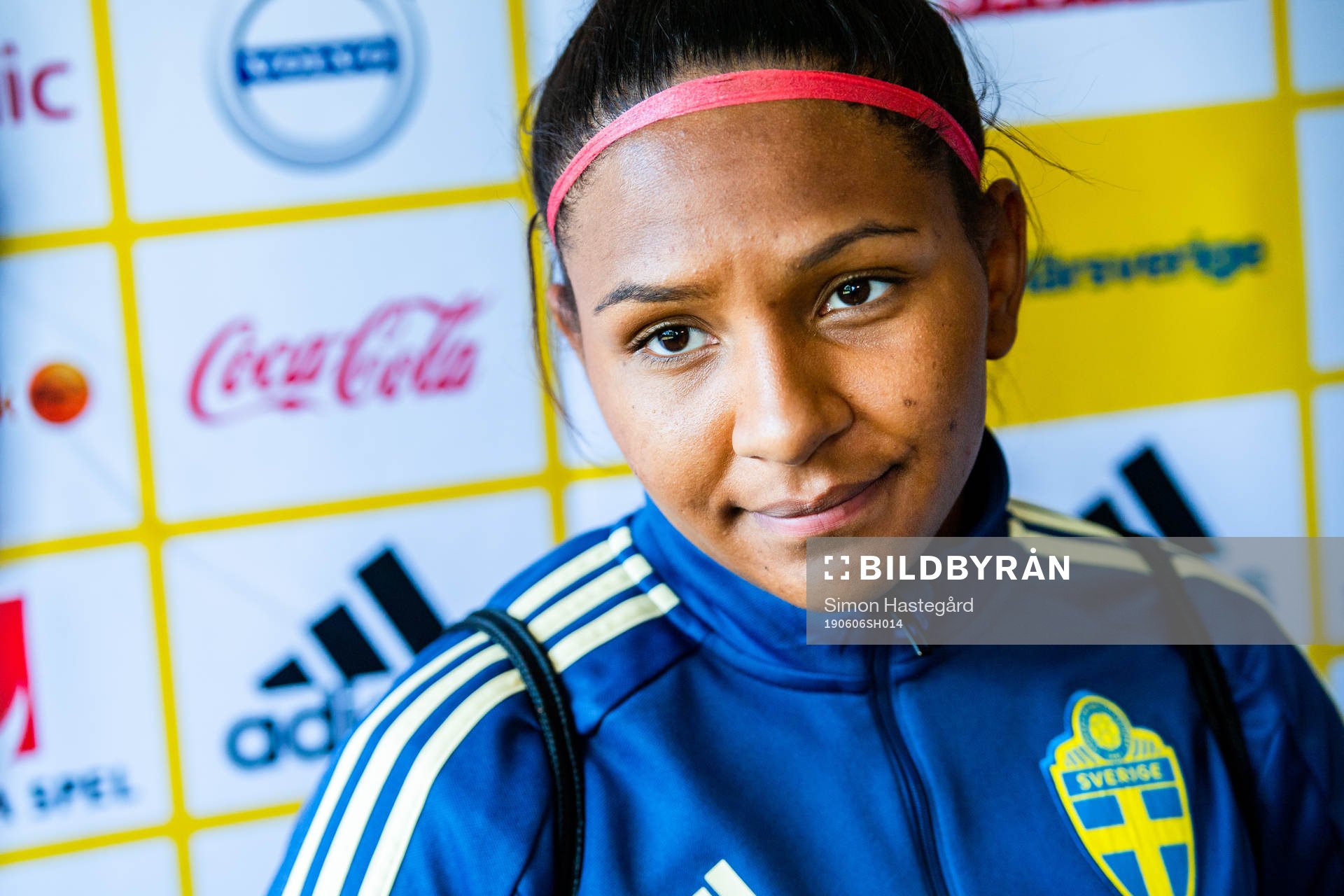 Madelen Janogy of Swedish national women football team