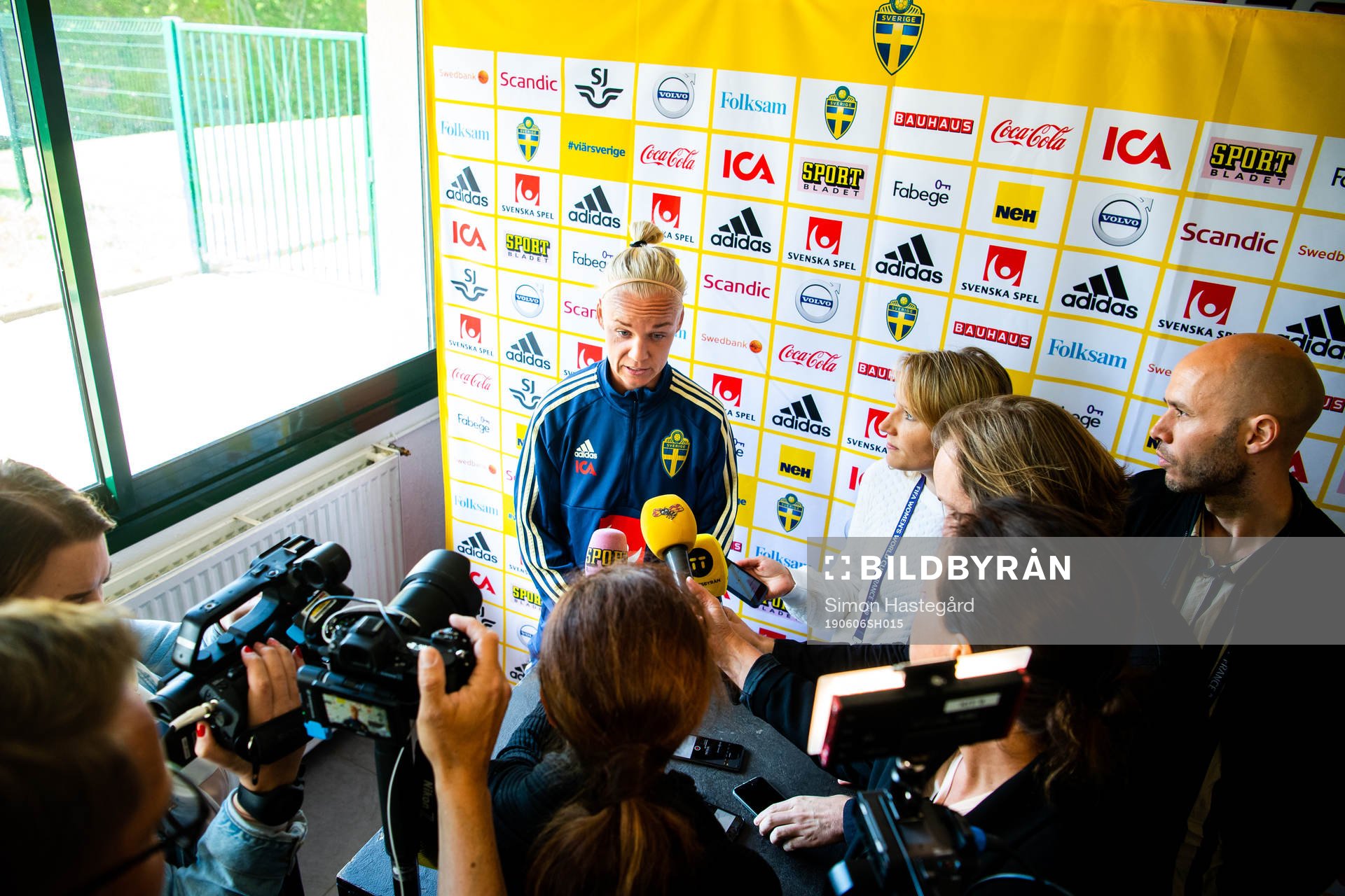 Caroline Seger of Swedish national women football team
