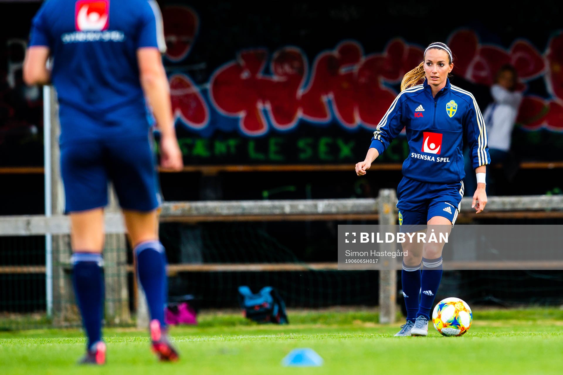 Kosovare Asllani of Swedish national women football team