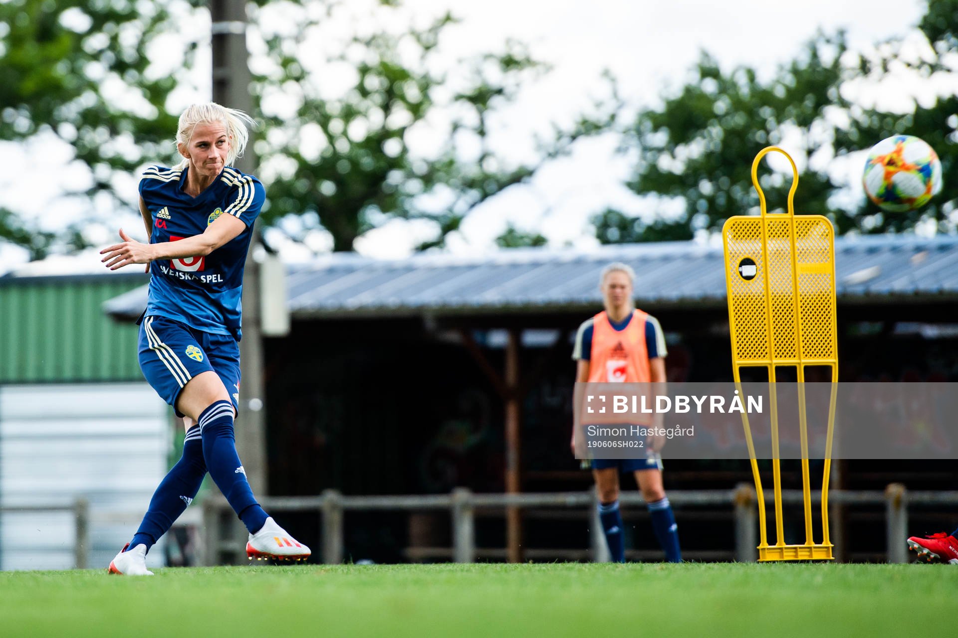Sofia Jakobsson of Swedish national women football team