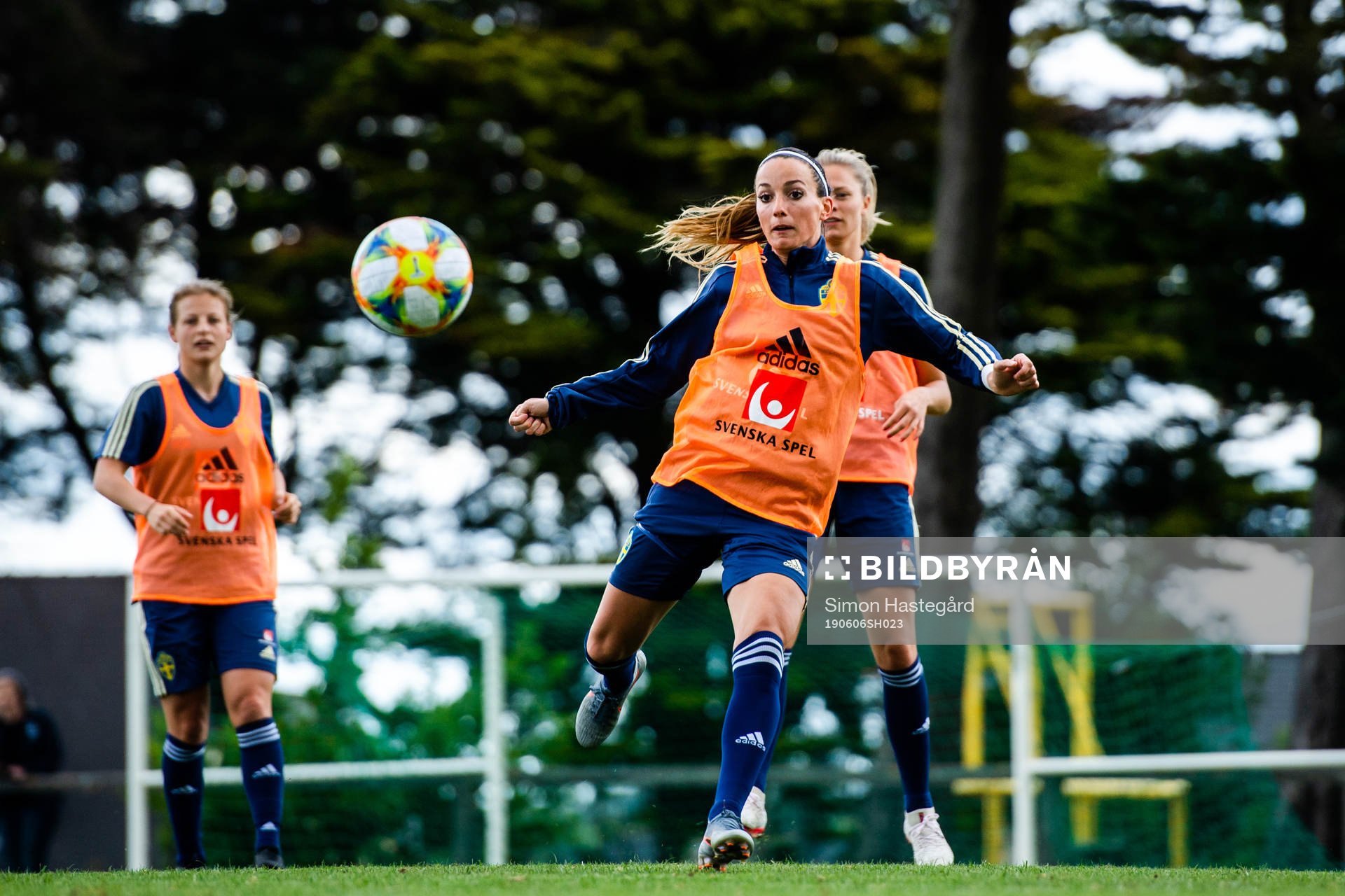 Kosovare Asllani of Sweden of Swedish national women