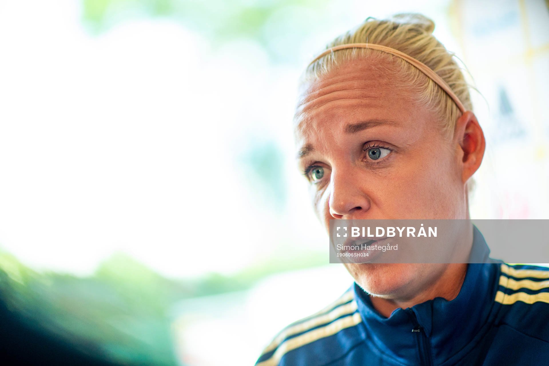 Caroline Seger of Swedish national women football team
