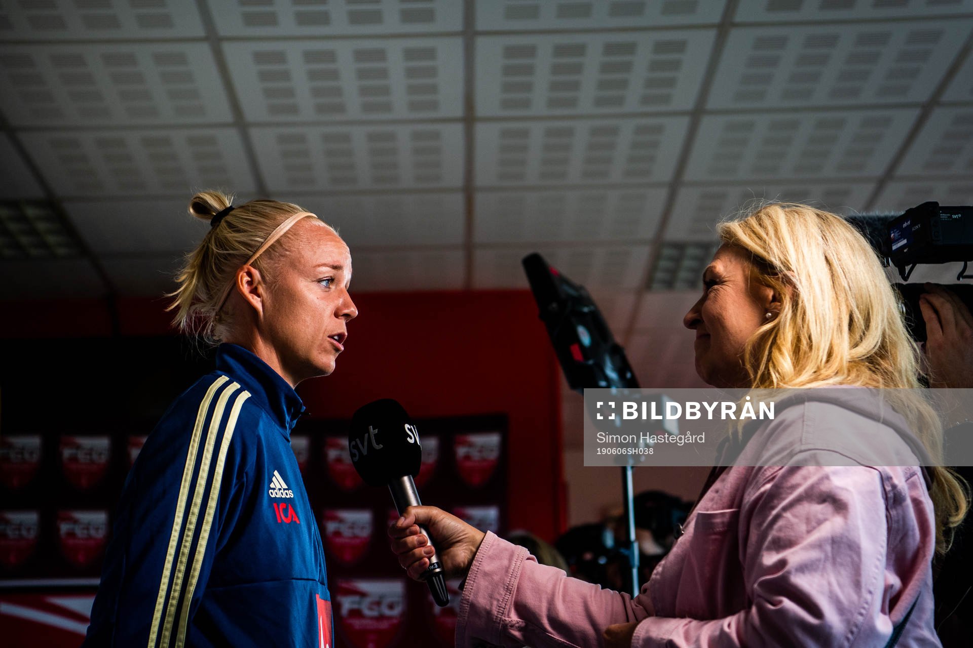 Caroline Seger of Swedish national women football team