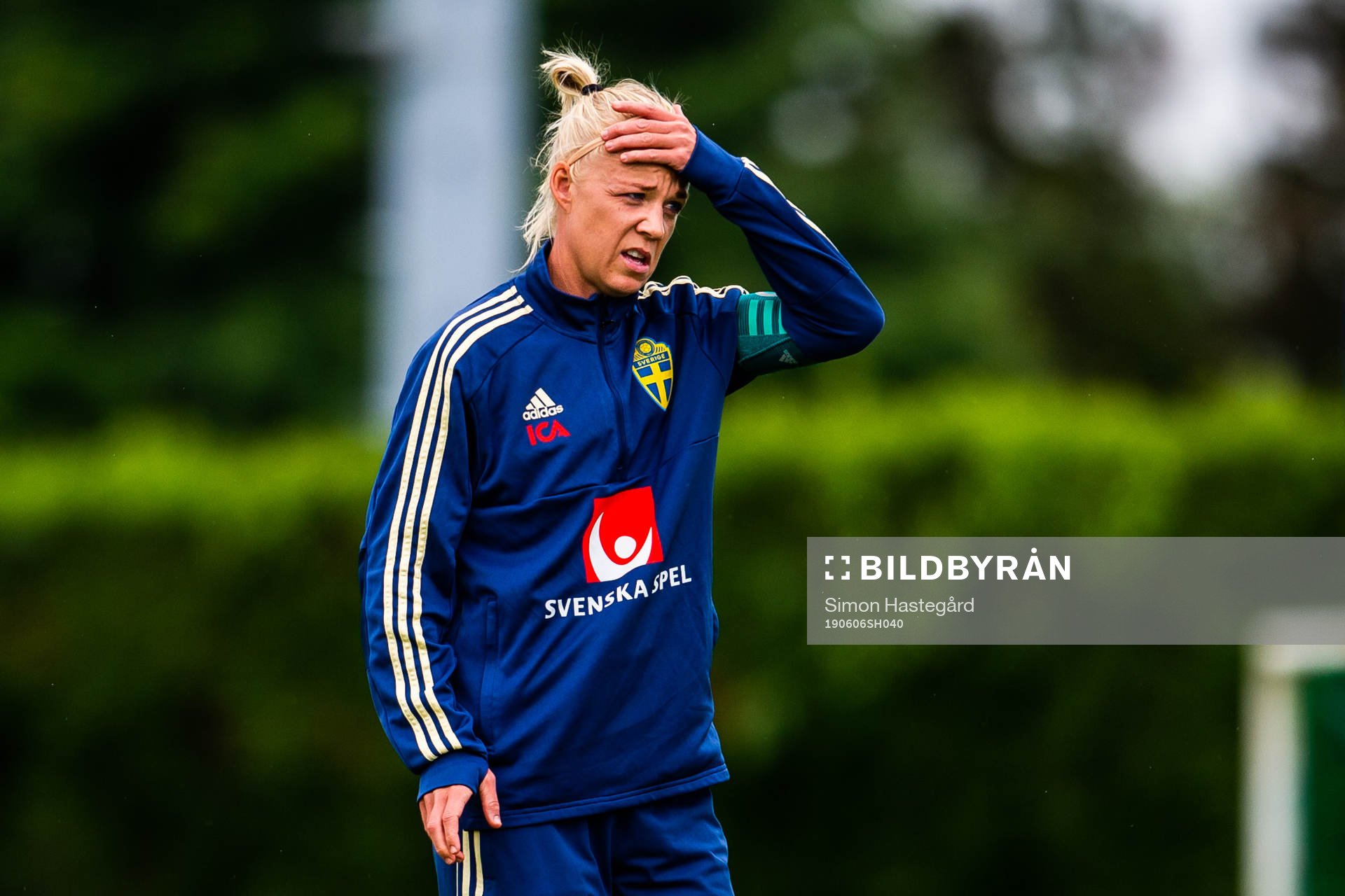 Caroline Seger of Swedish national women football team