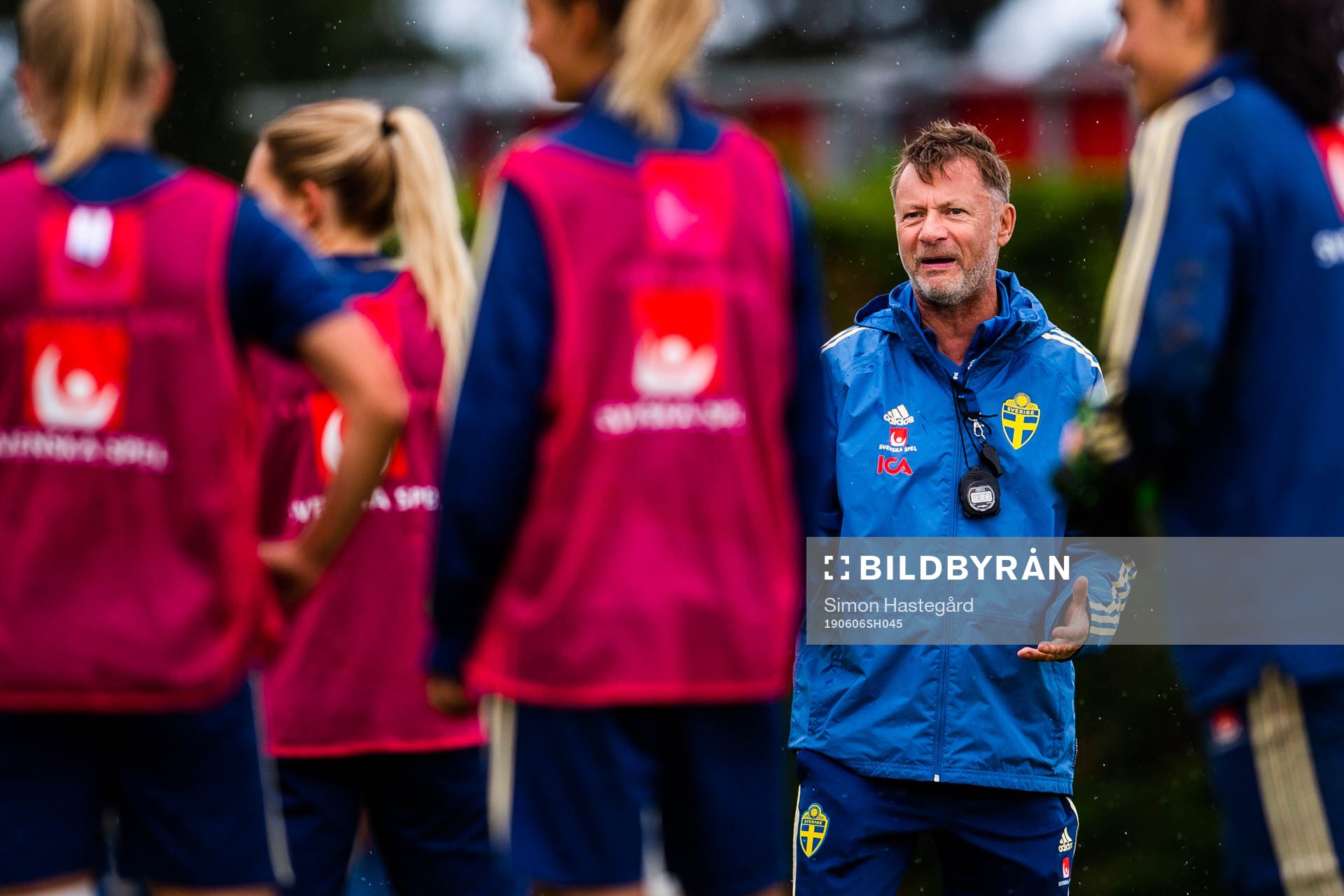 Peter Gerhardsson, Head coach of Swedish national women